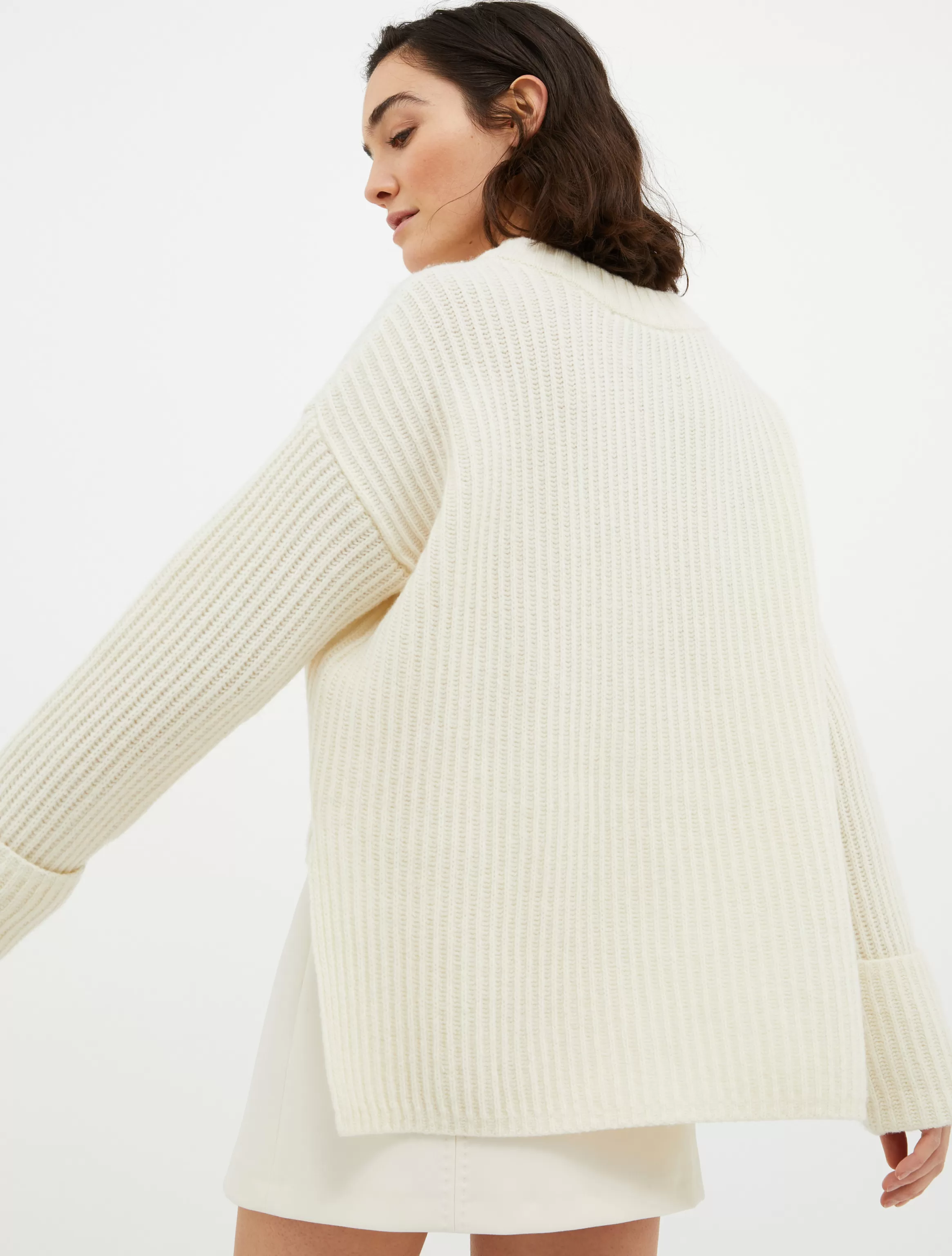 Asymmetric wool-blend pullover*Max&Co Cheap