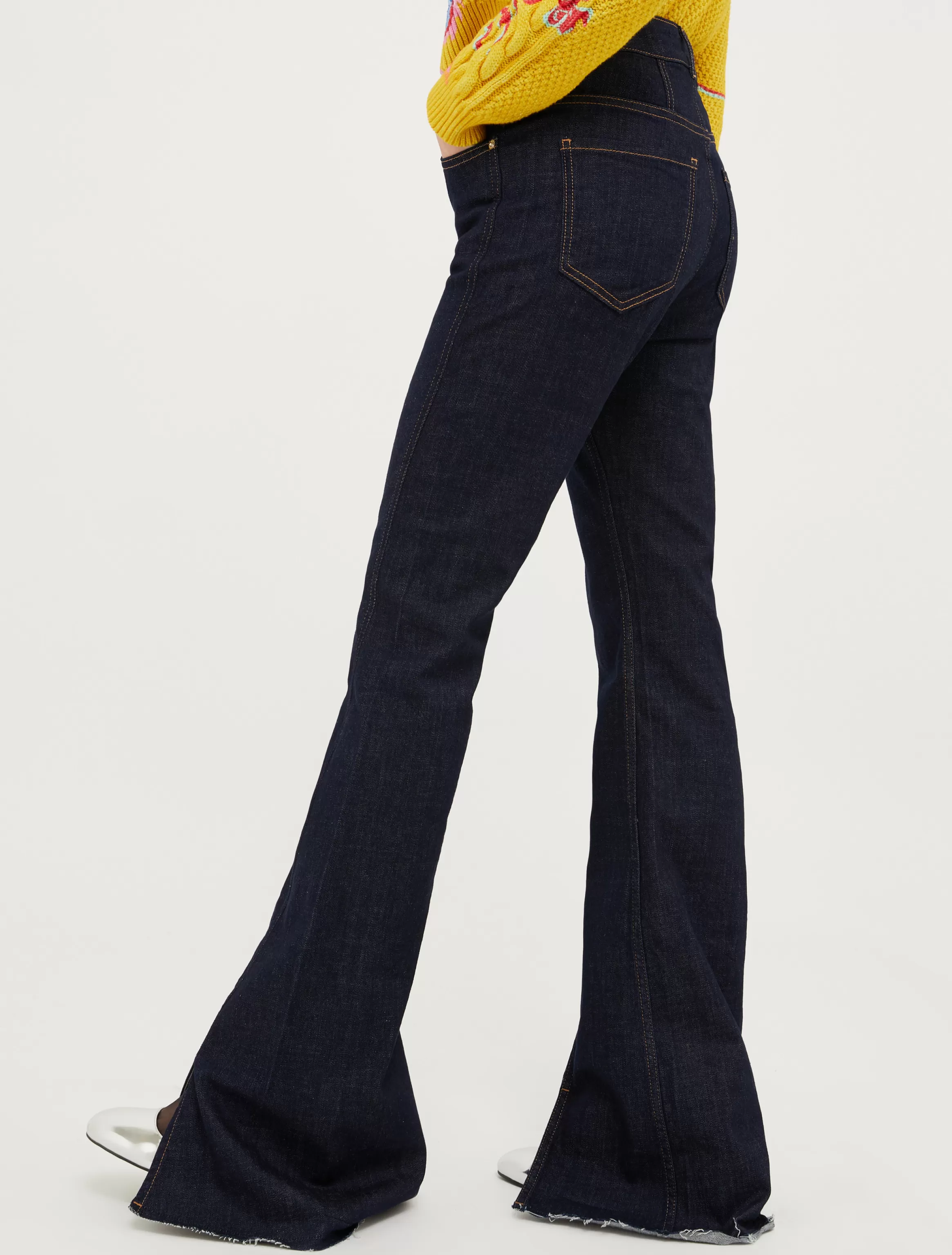 Bootcut jeans with splits*Max&Co Best Sale