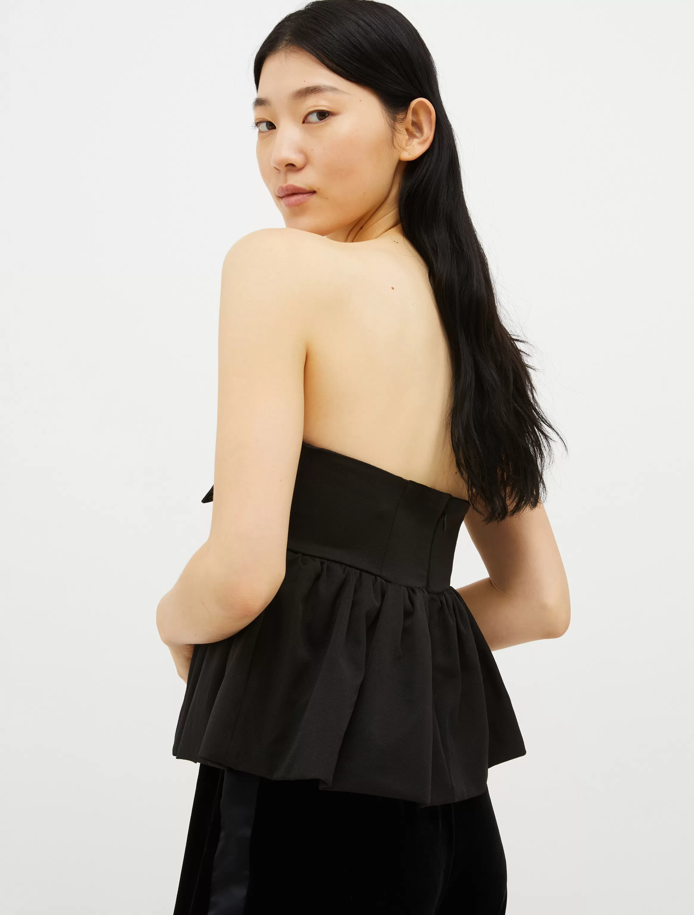 Bustier bow-embellished top*Max&Co Online