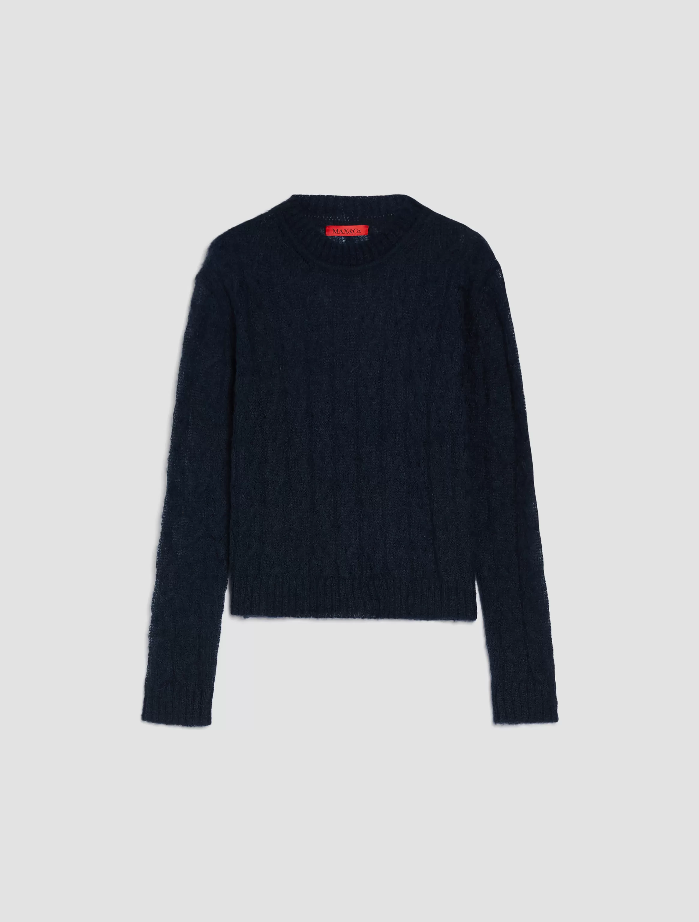 Cable-knit mohair-blend jumper*Max&Co Online