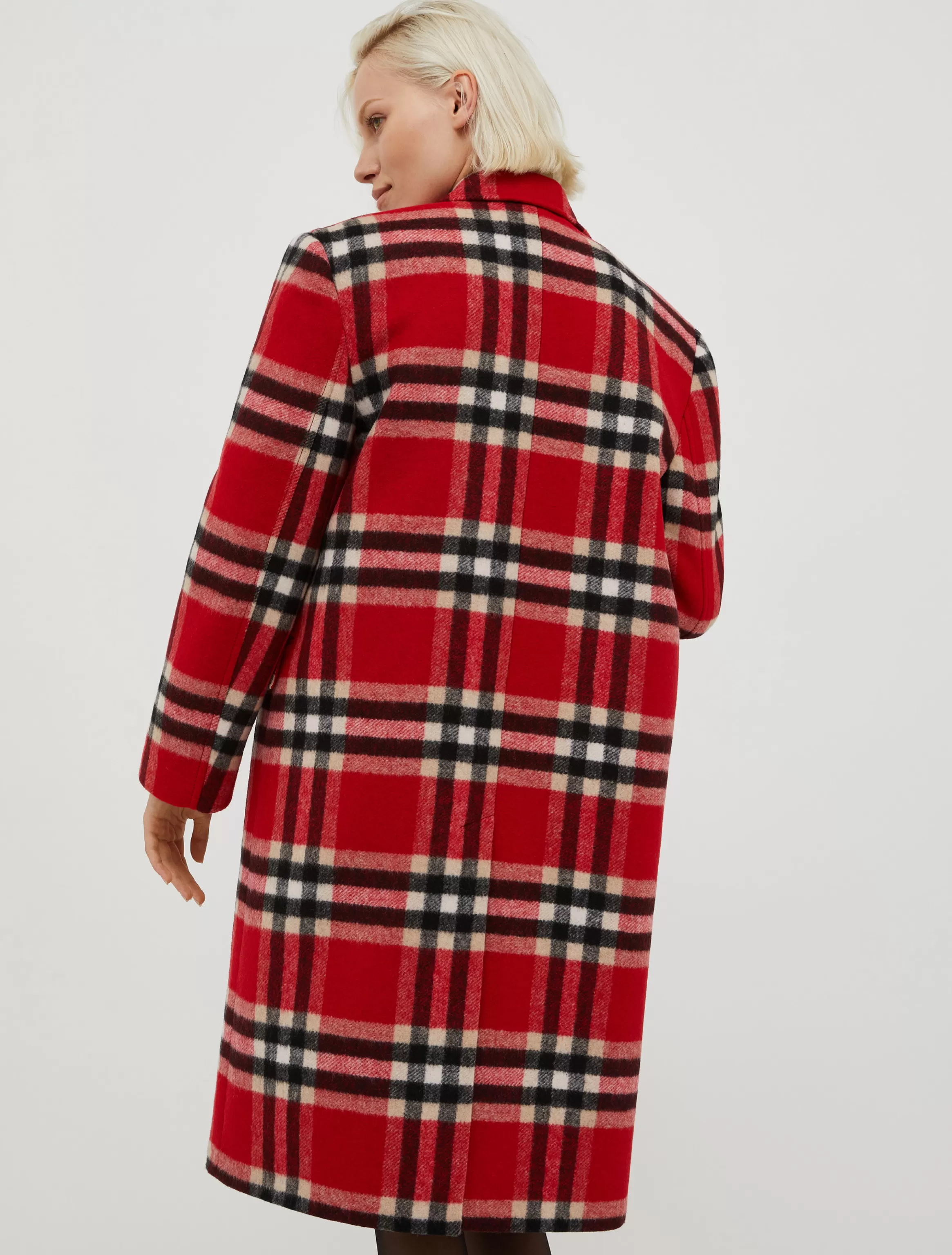 Checked coat*Max&Co Discount