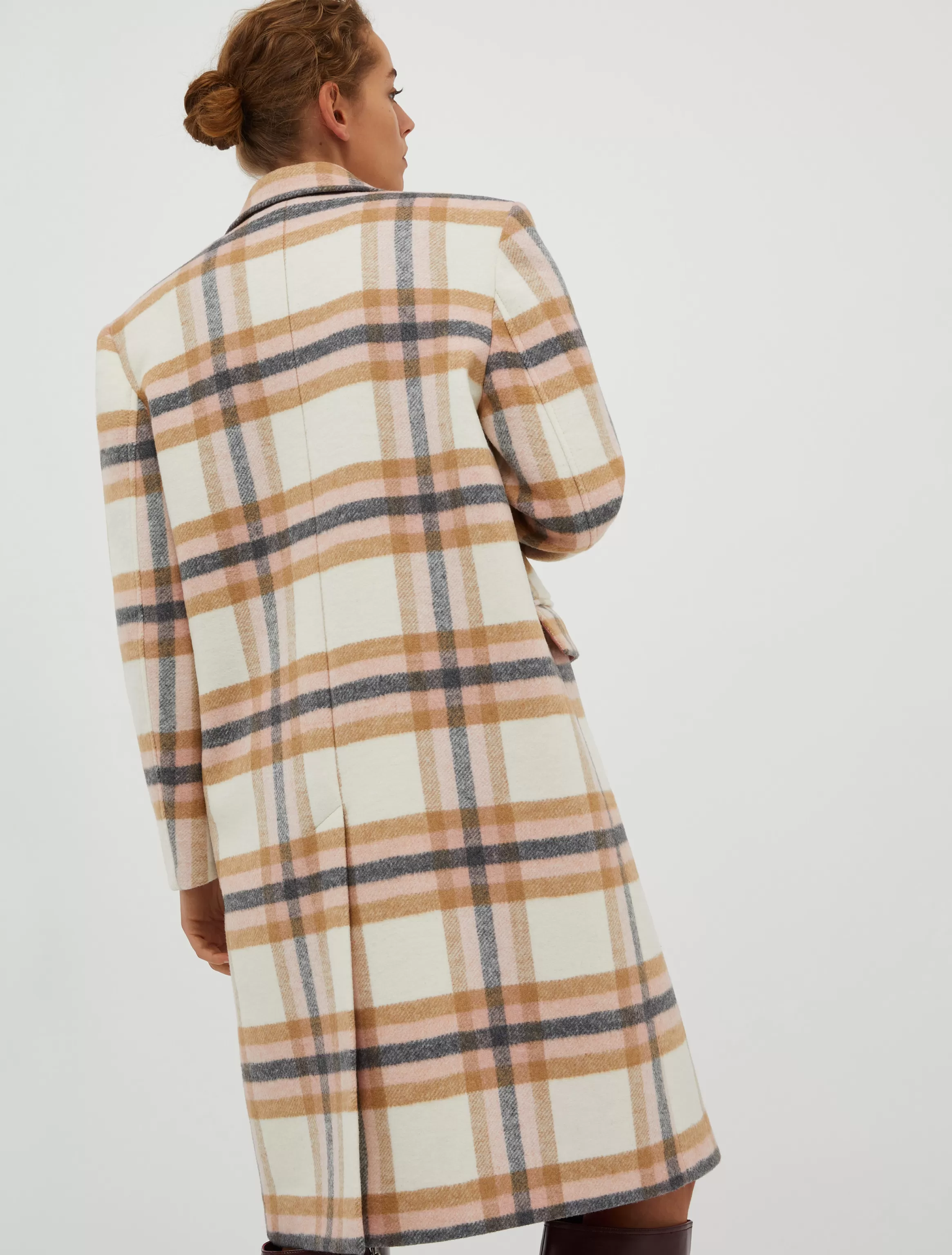 Checked coat*Max&Co Cheap