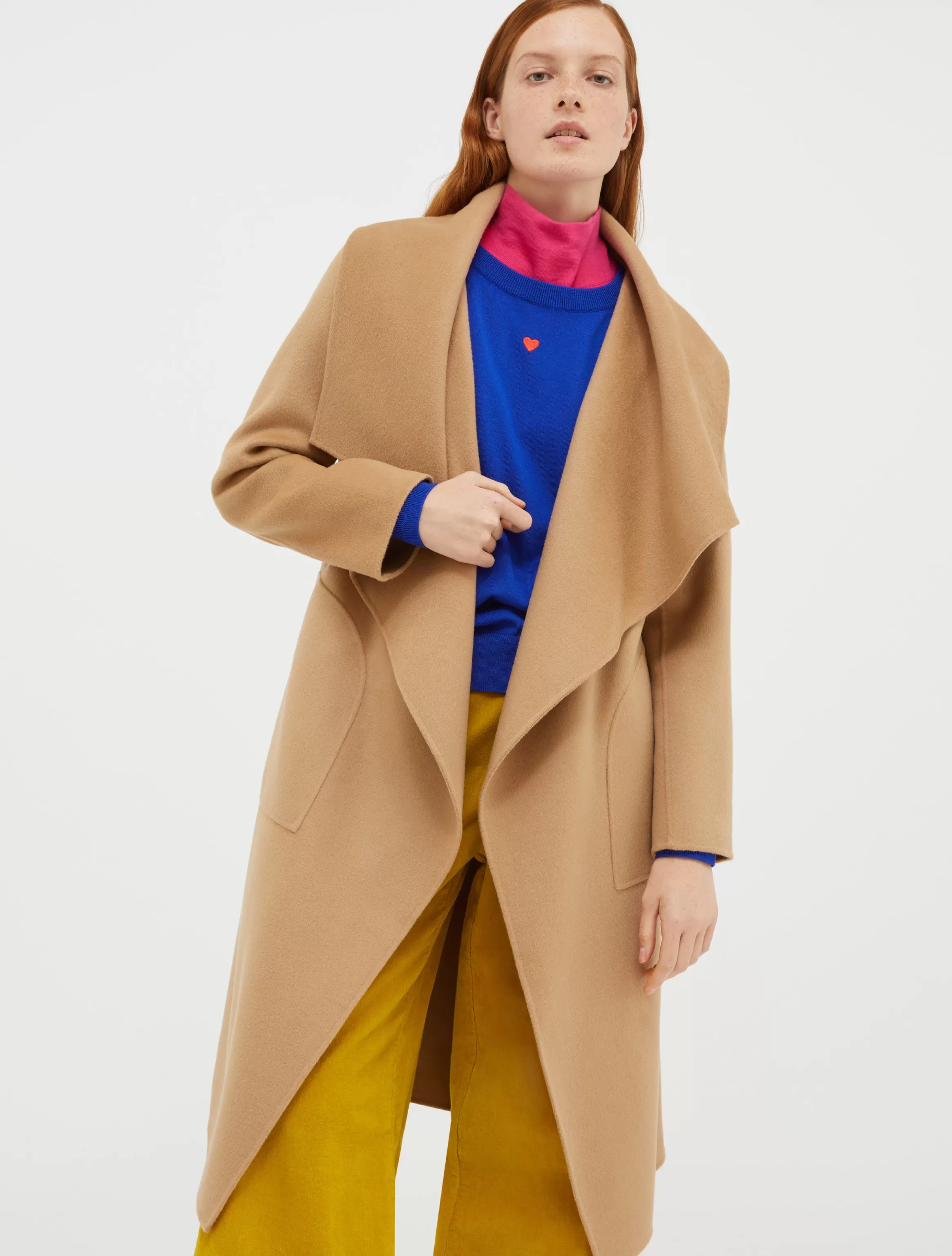 Coat in double wool/cashmere*Max&Co Flash Sale