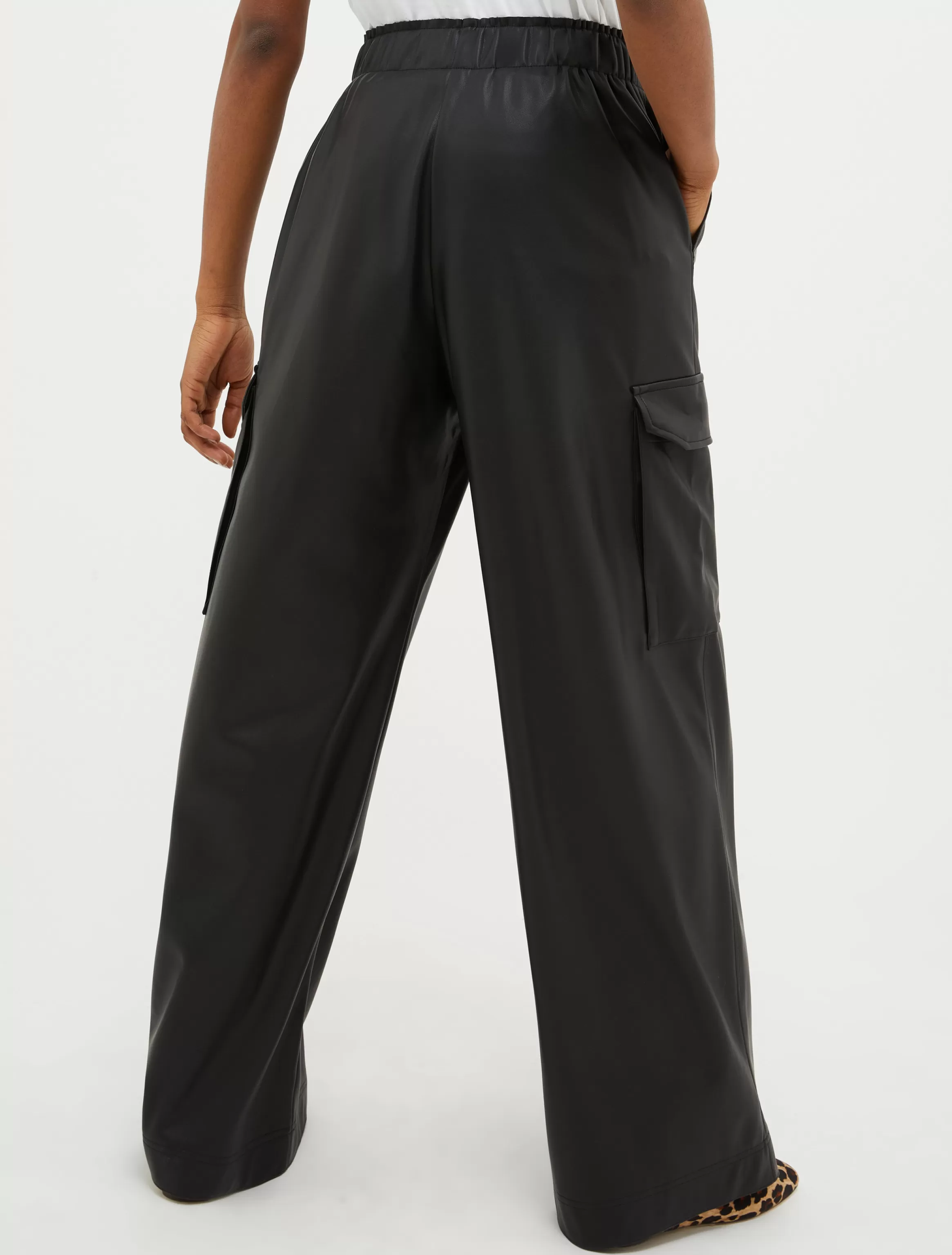 Coated-jersey cargo trousers*Max&Co Discount