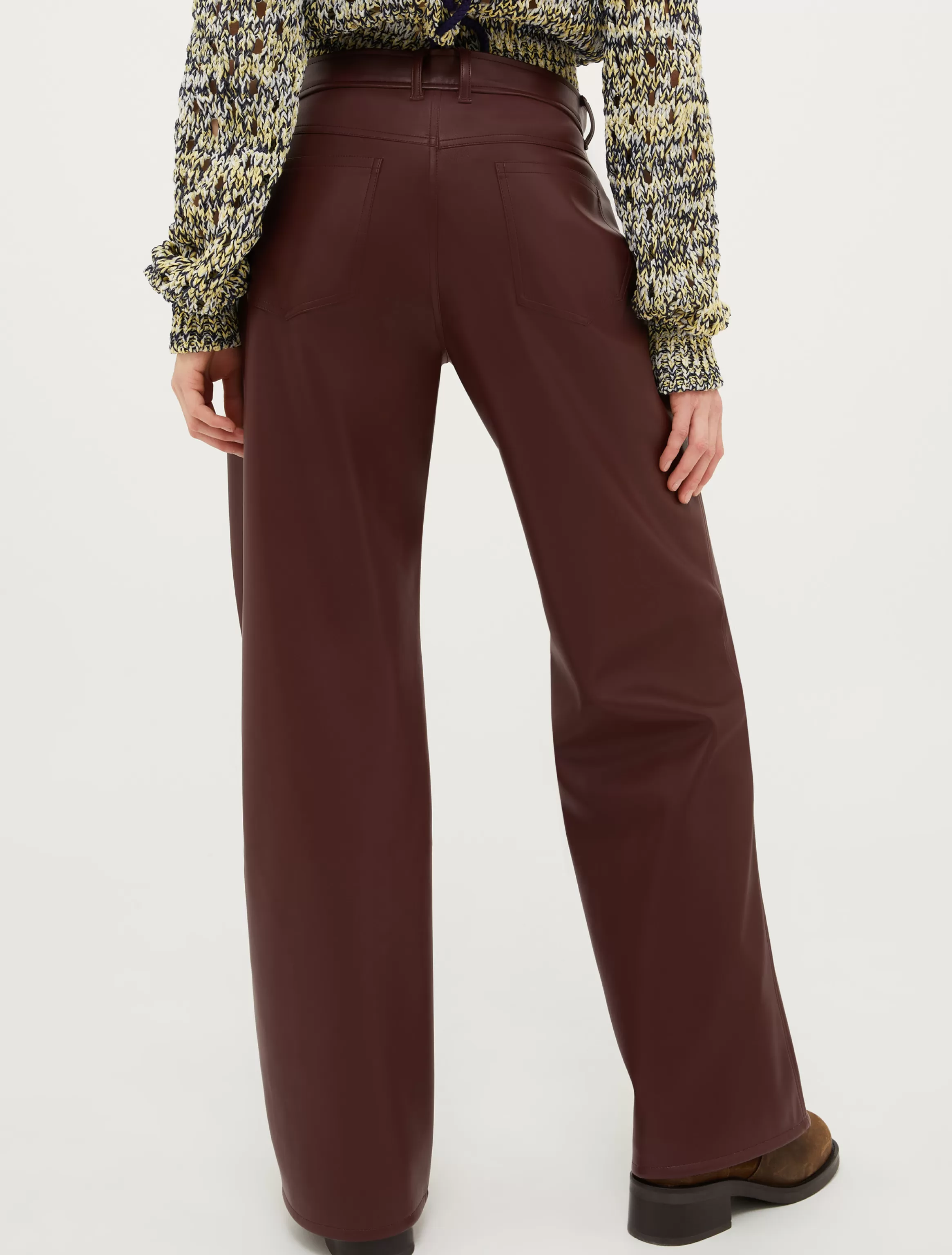 Coated-jersey trousers*Max&Co Sale