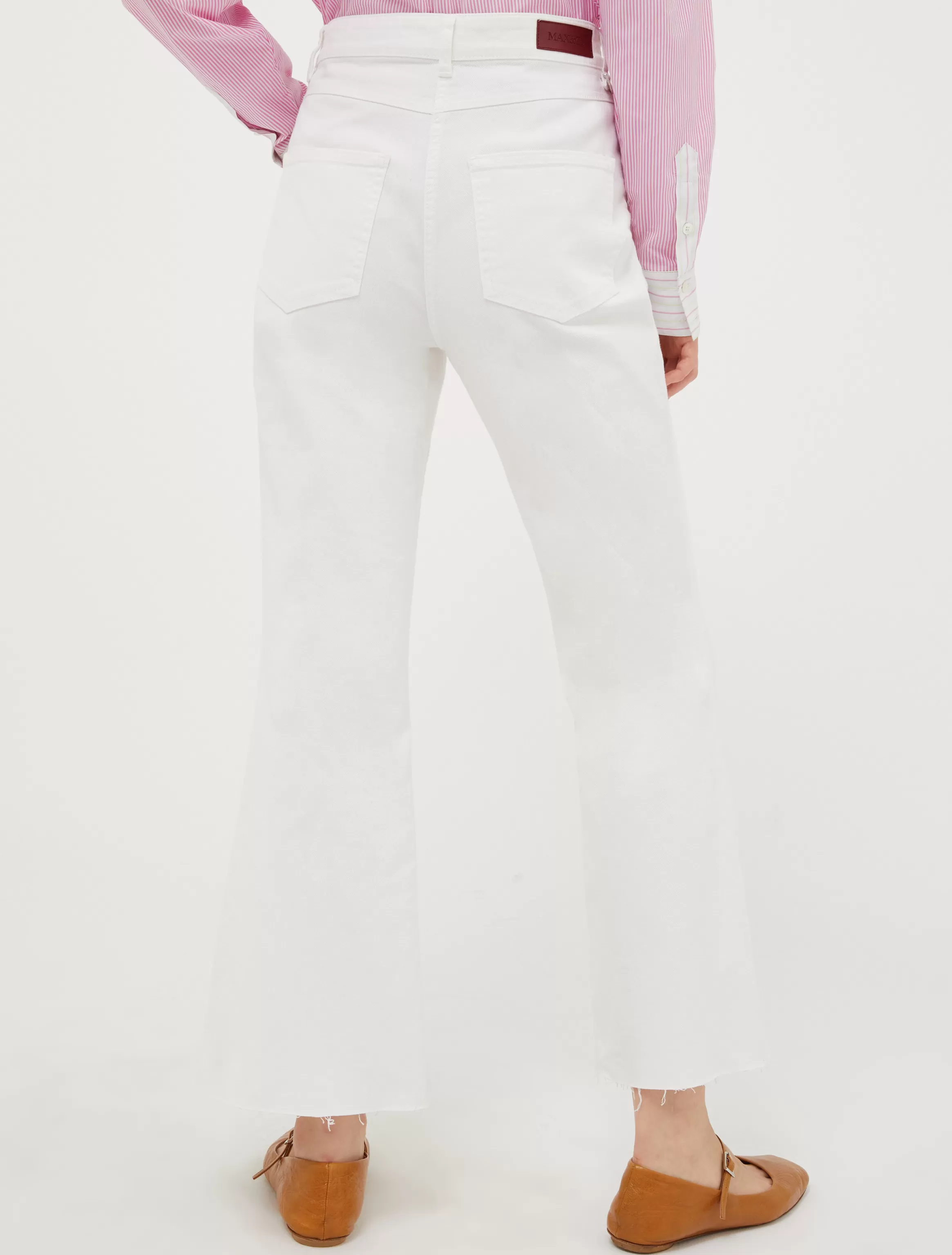 Cotton-drill trousers*Max&Co Discount