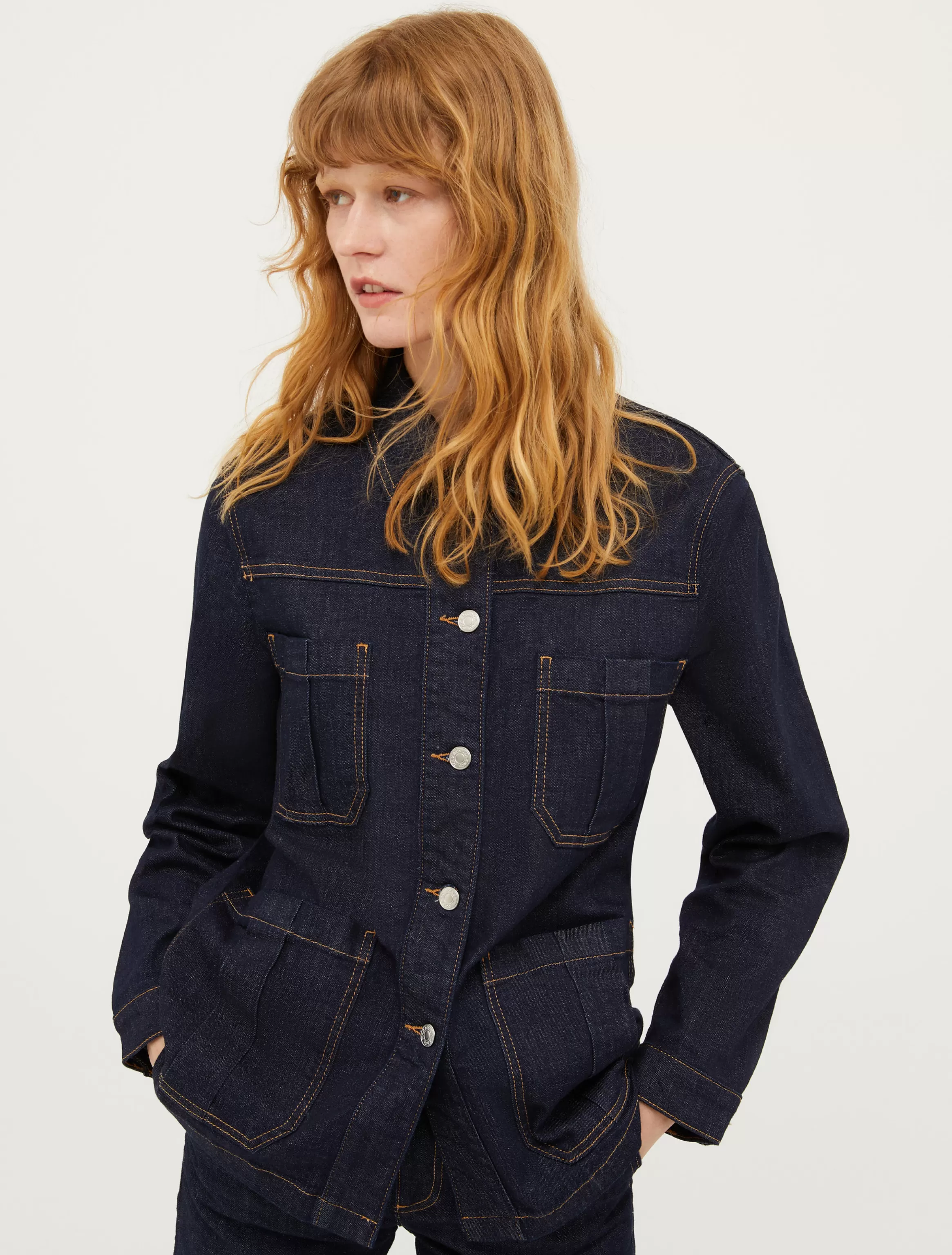 Denim safari jacket*Max&Co Cheap