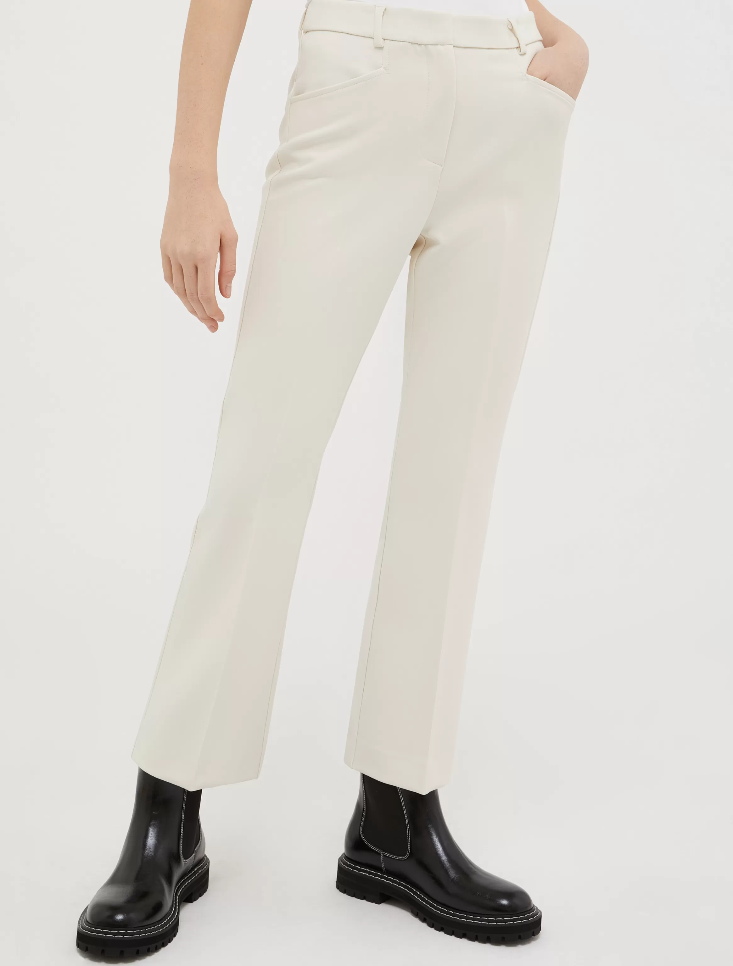 Double cloth trousers*Max&Co Store