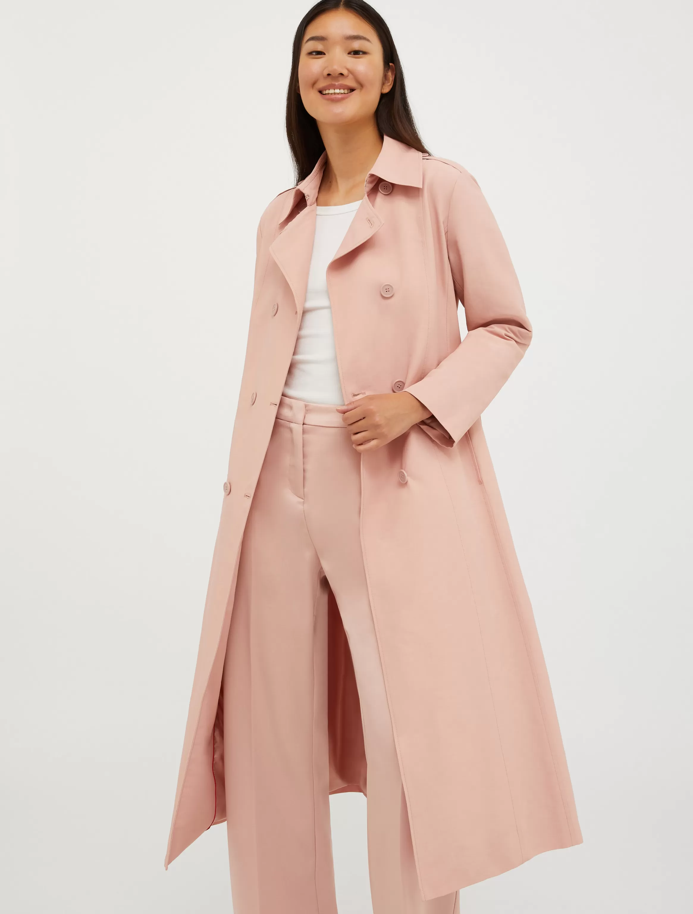 Double-breasted midi trench coat*Max&Co Outlet