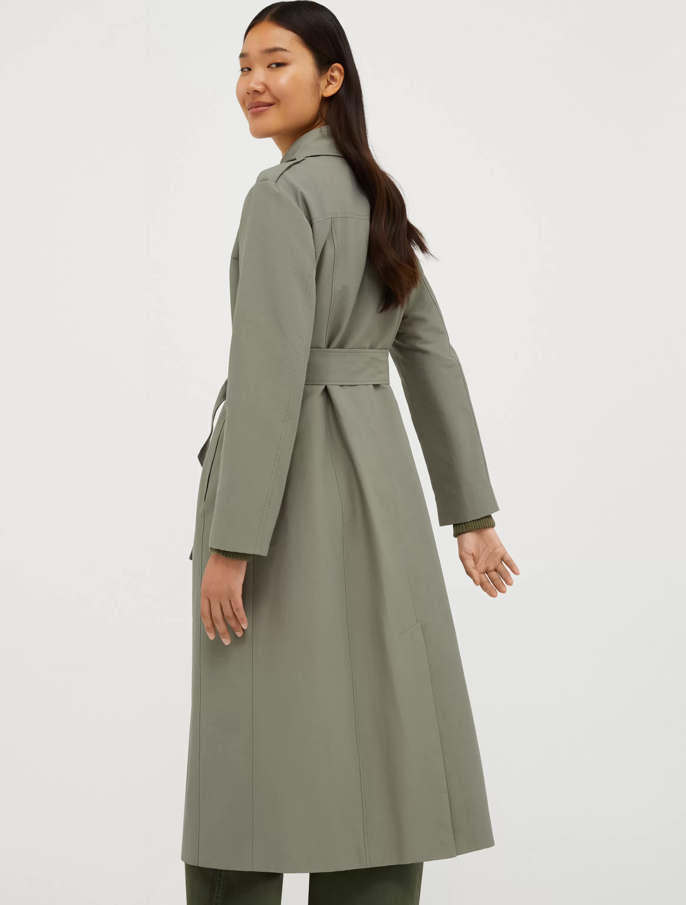 Double-breasted midi trench coat*Max&Co Fashion