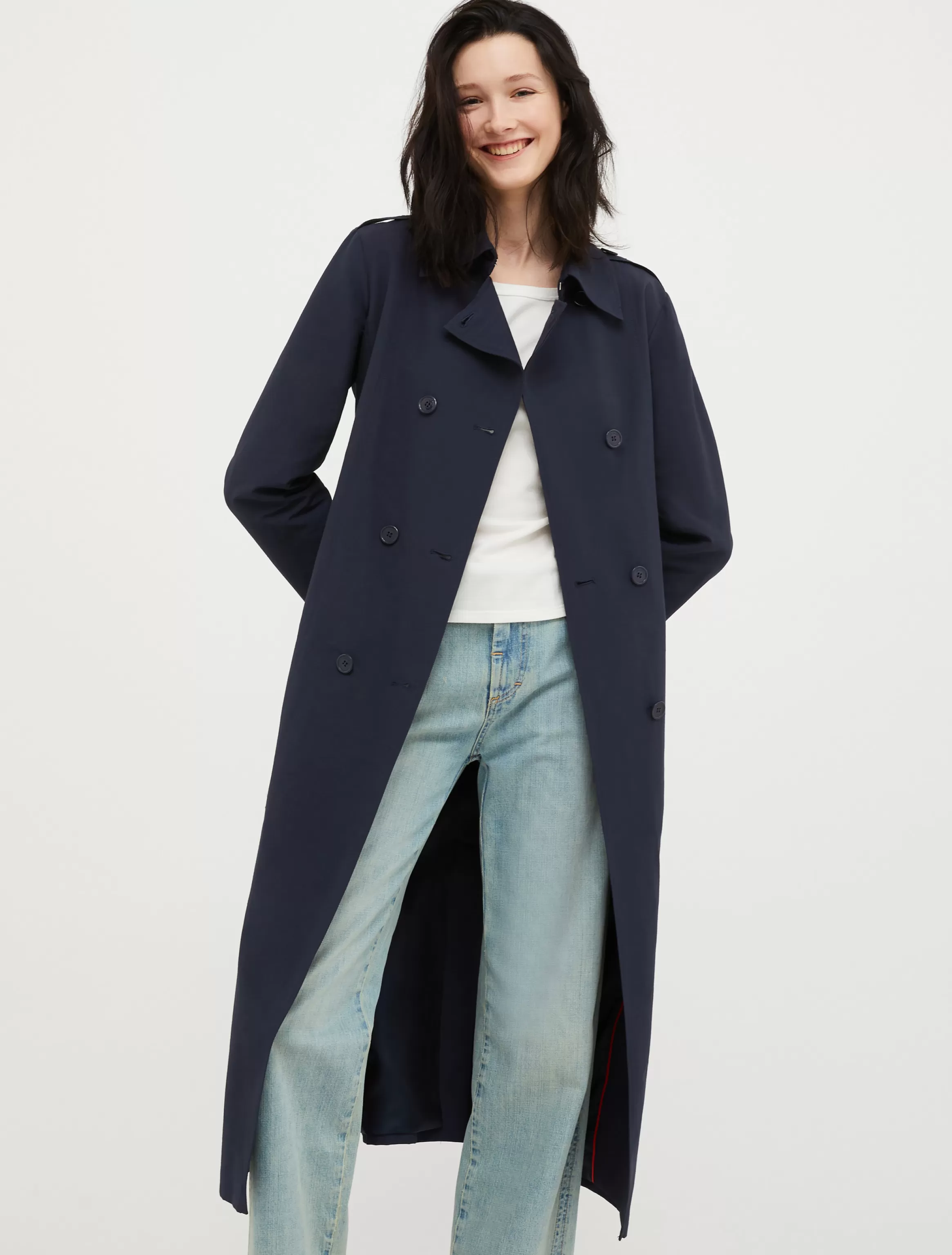 Double-breasted midi trench coat*Max&Co New