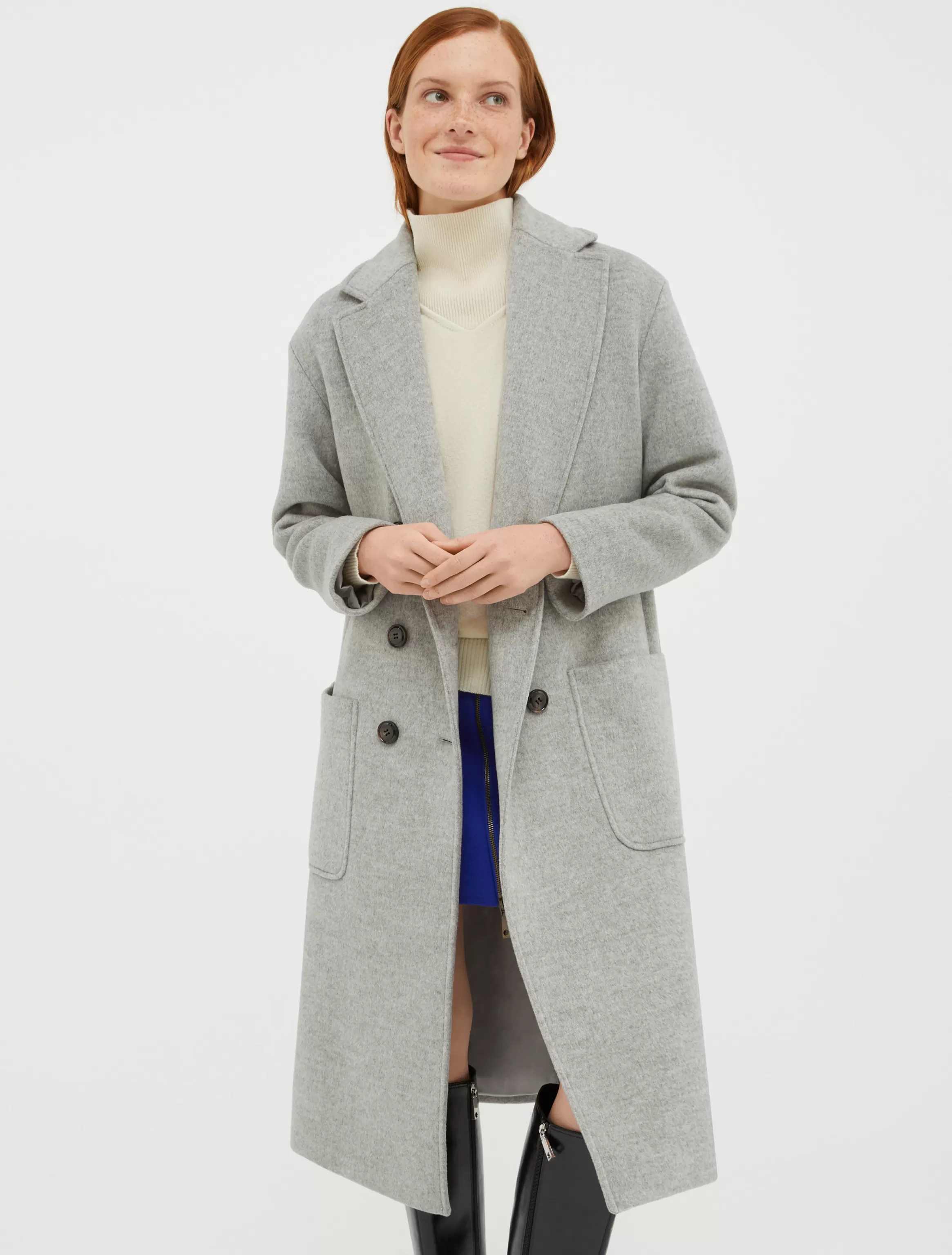 Double-faced broadcloth coat*Max&Co Fashion