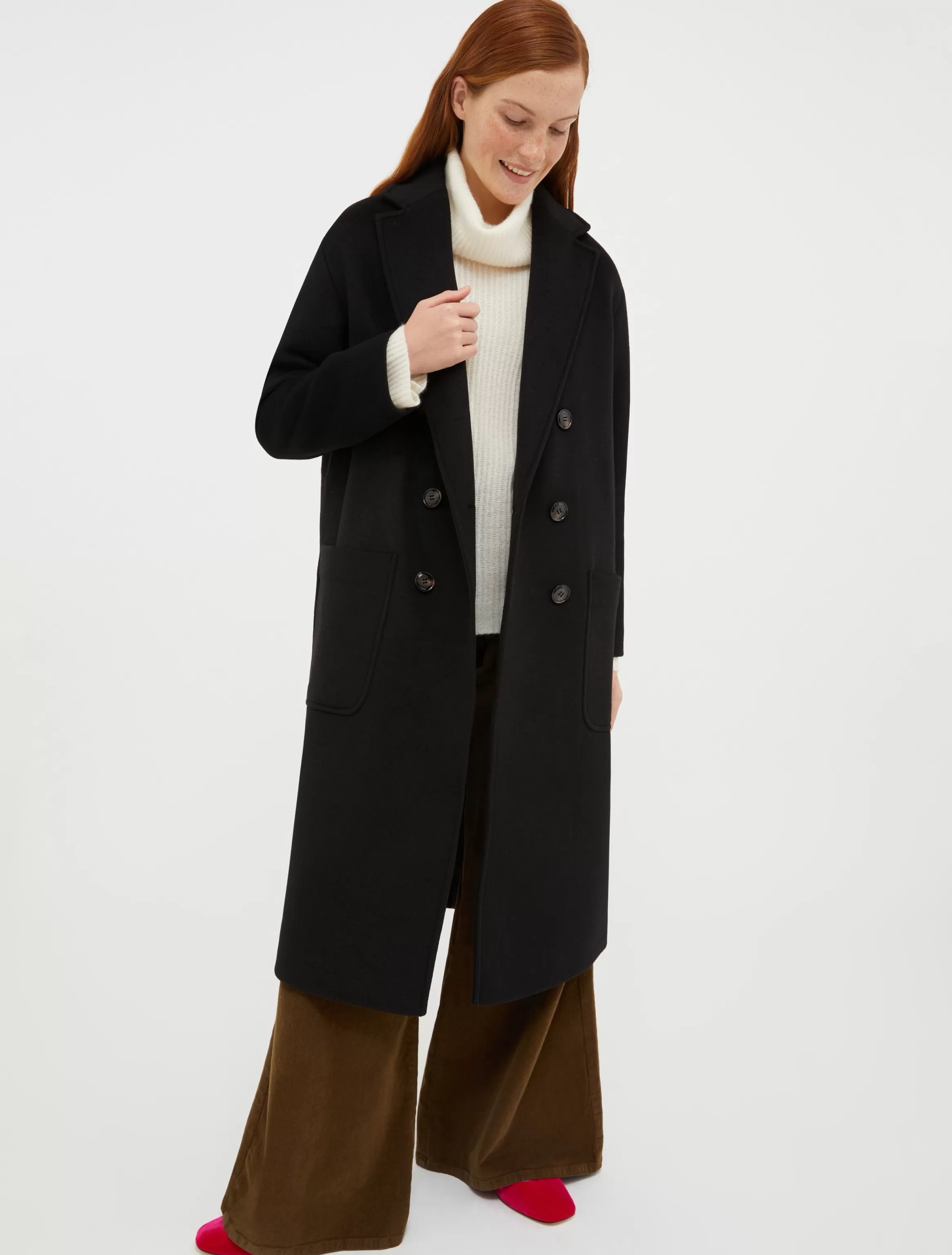 Double-faced broadcloth coat*Max&Co Shop