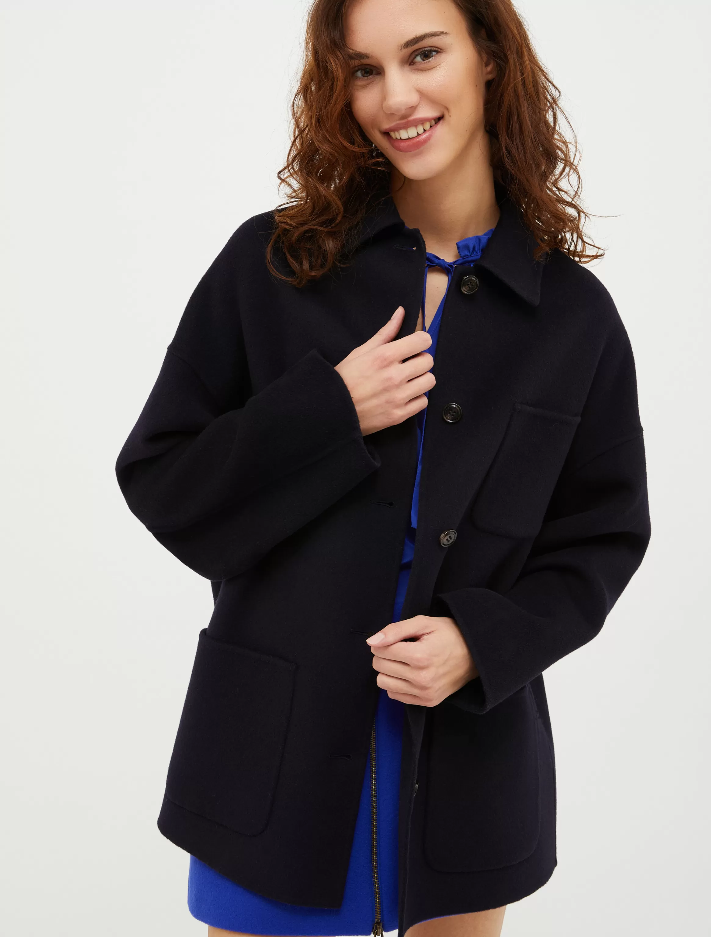 Double-faced wool-blend coat*Max&Co Sale