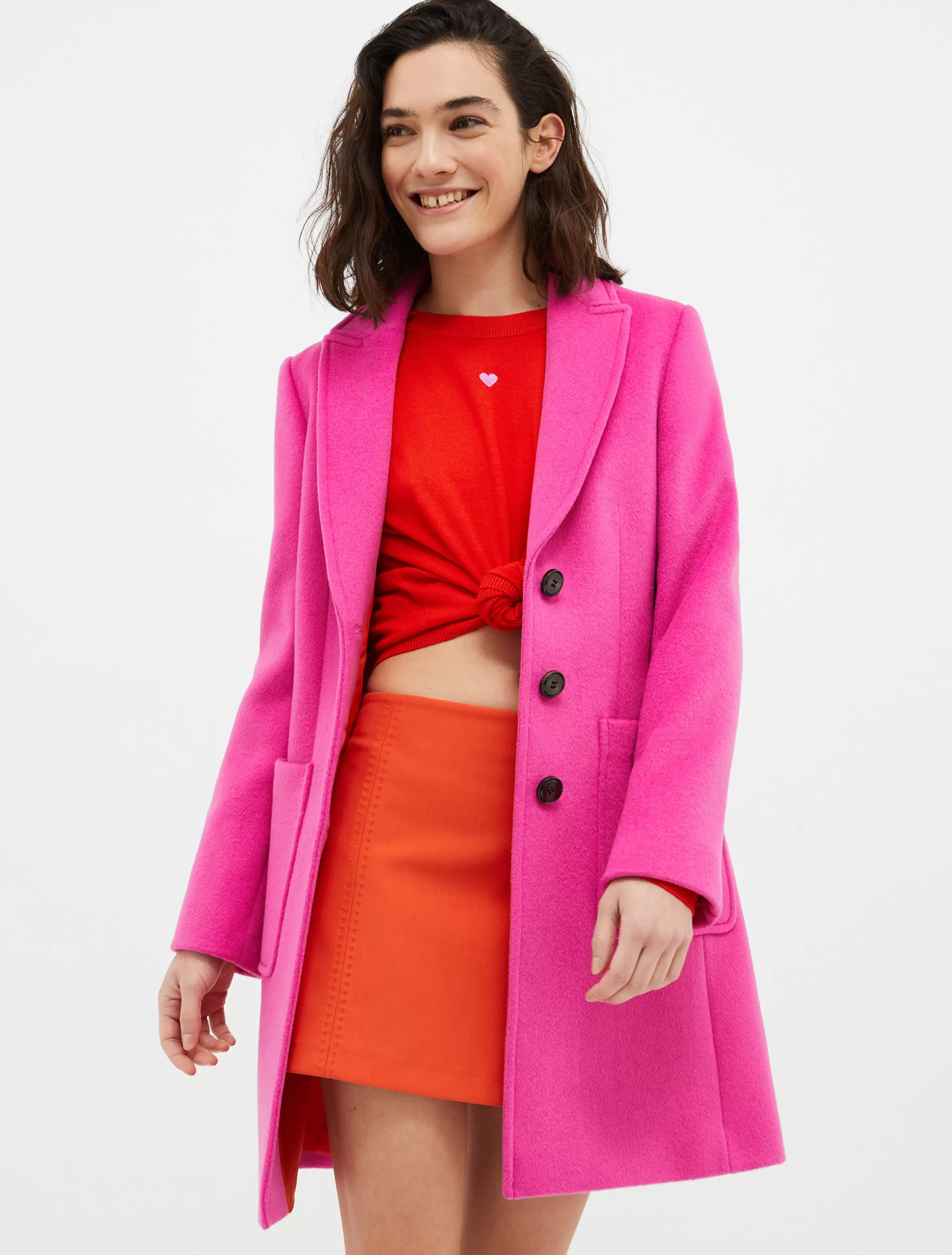 Double-faced wool-blend coat*Max&Co Discount