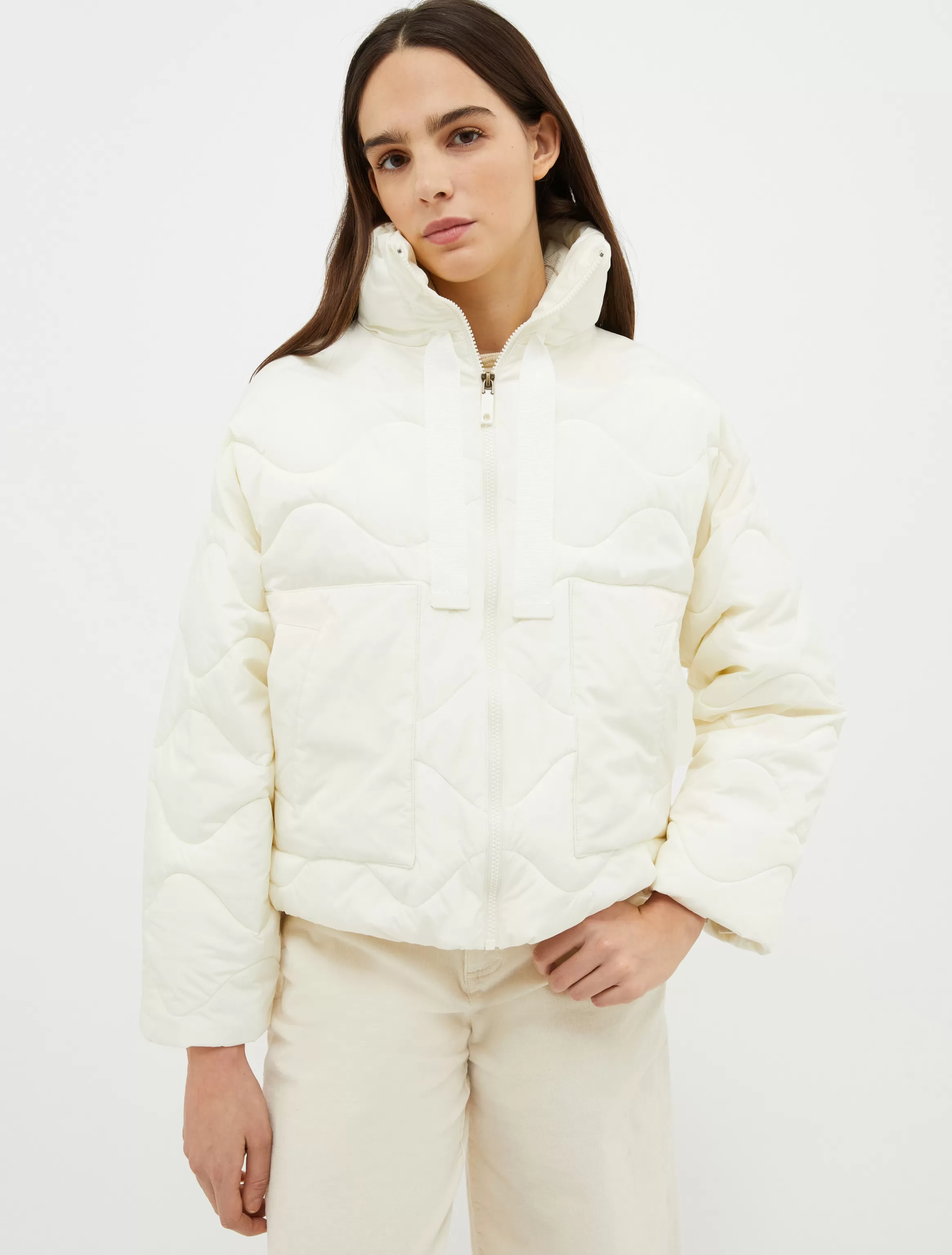 Drawstring padded puffer jacket*Max&Co Sale