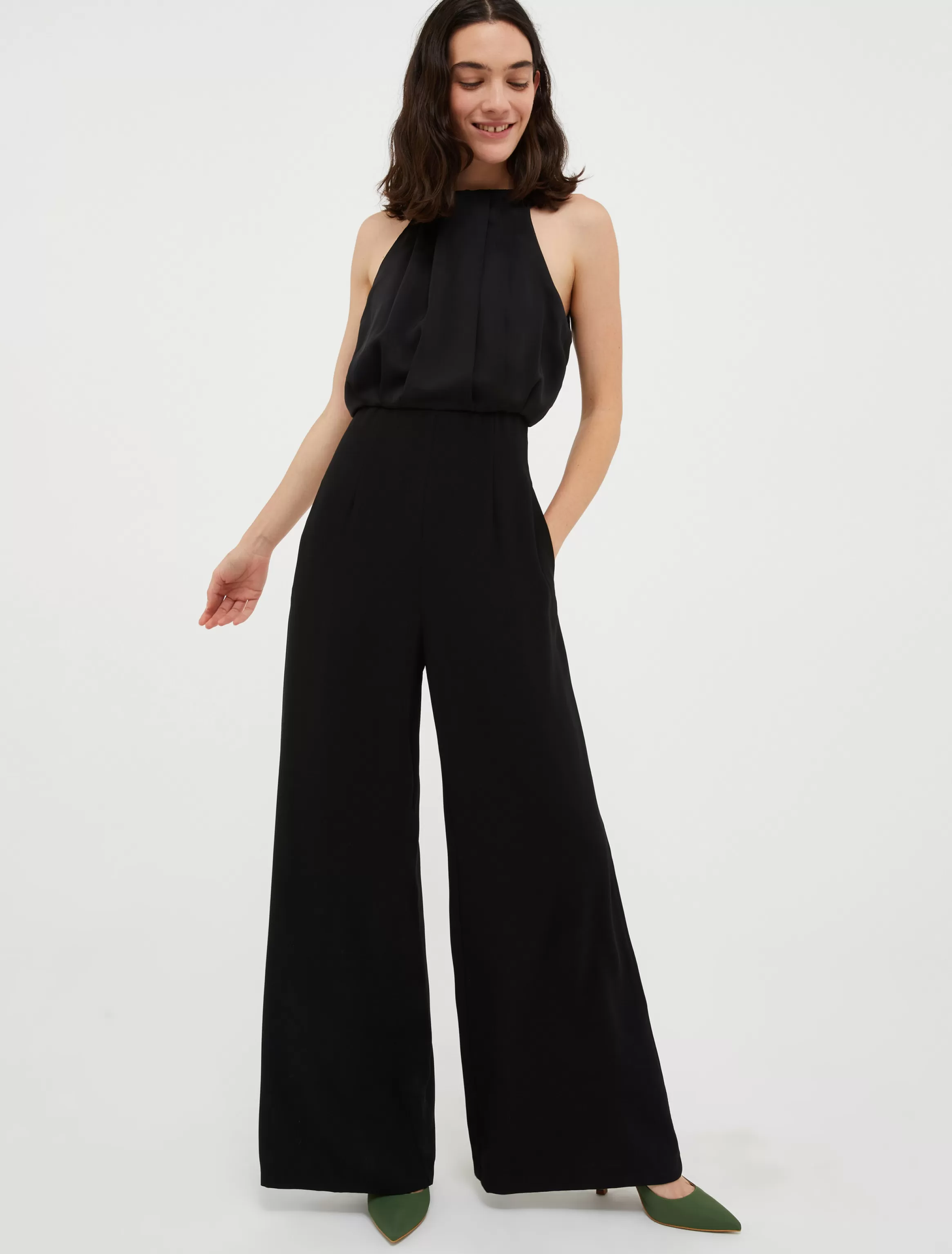 Envers satin crêpe jumpsuit*Max&Co Fashion