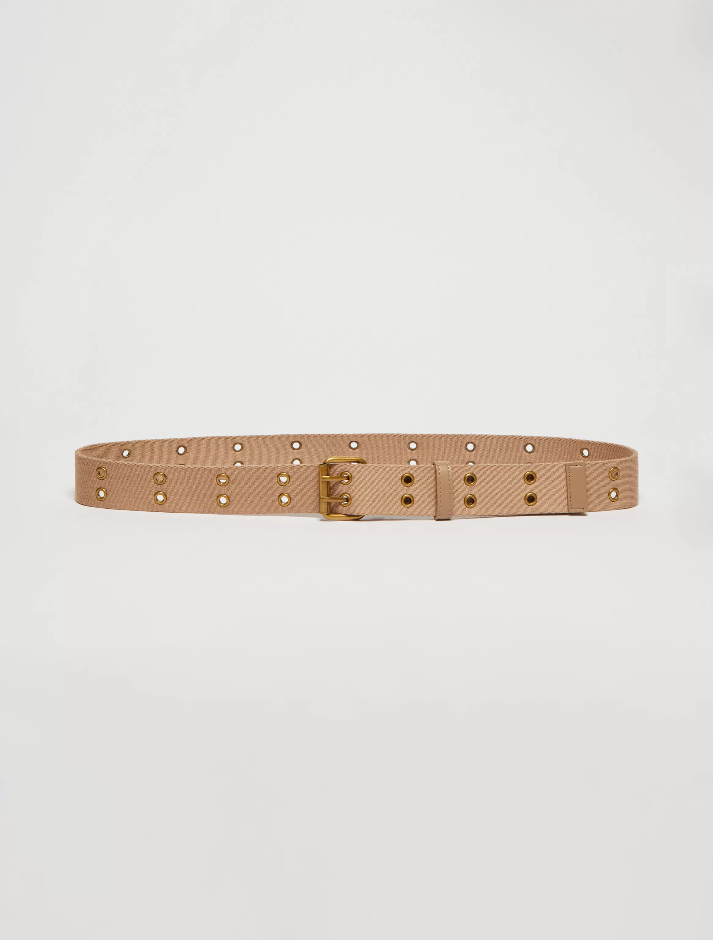 Eyelet-embellished belt*Max&Co Outlet