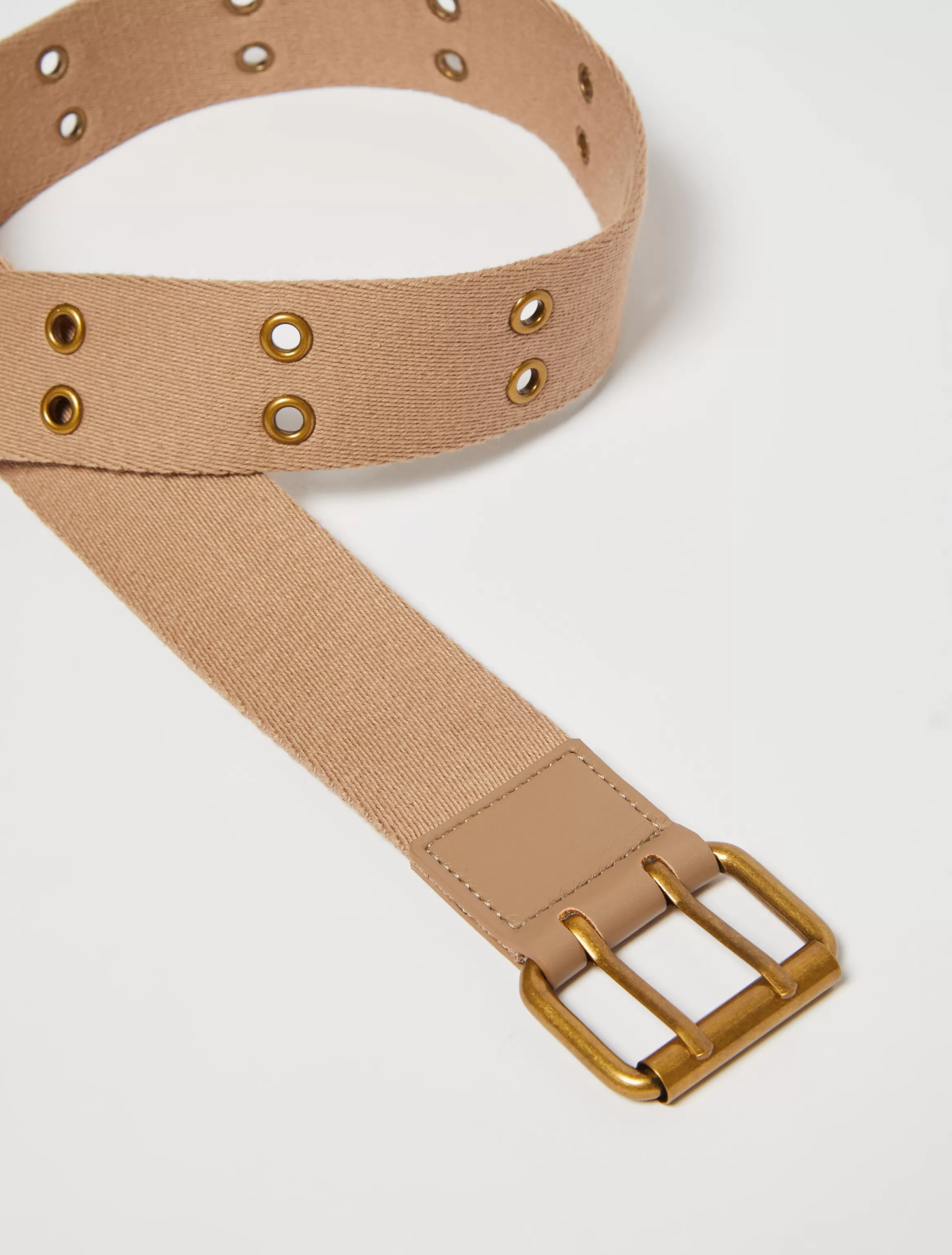 Eyelet-embellished belt*Max&Co Outlet