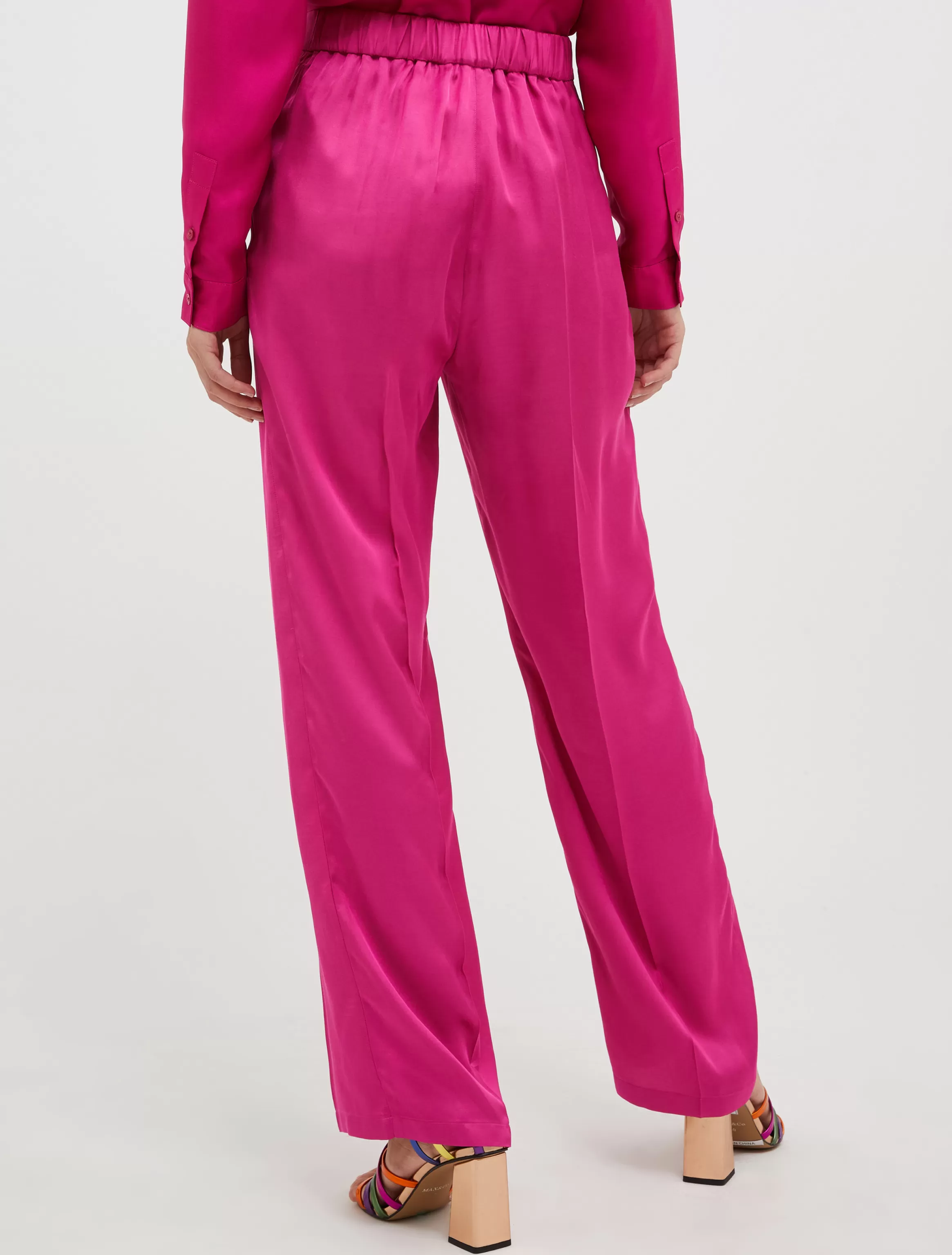 Flowing satin trousers*Max&Co Sale