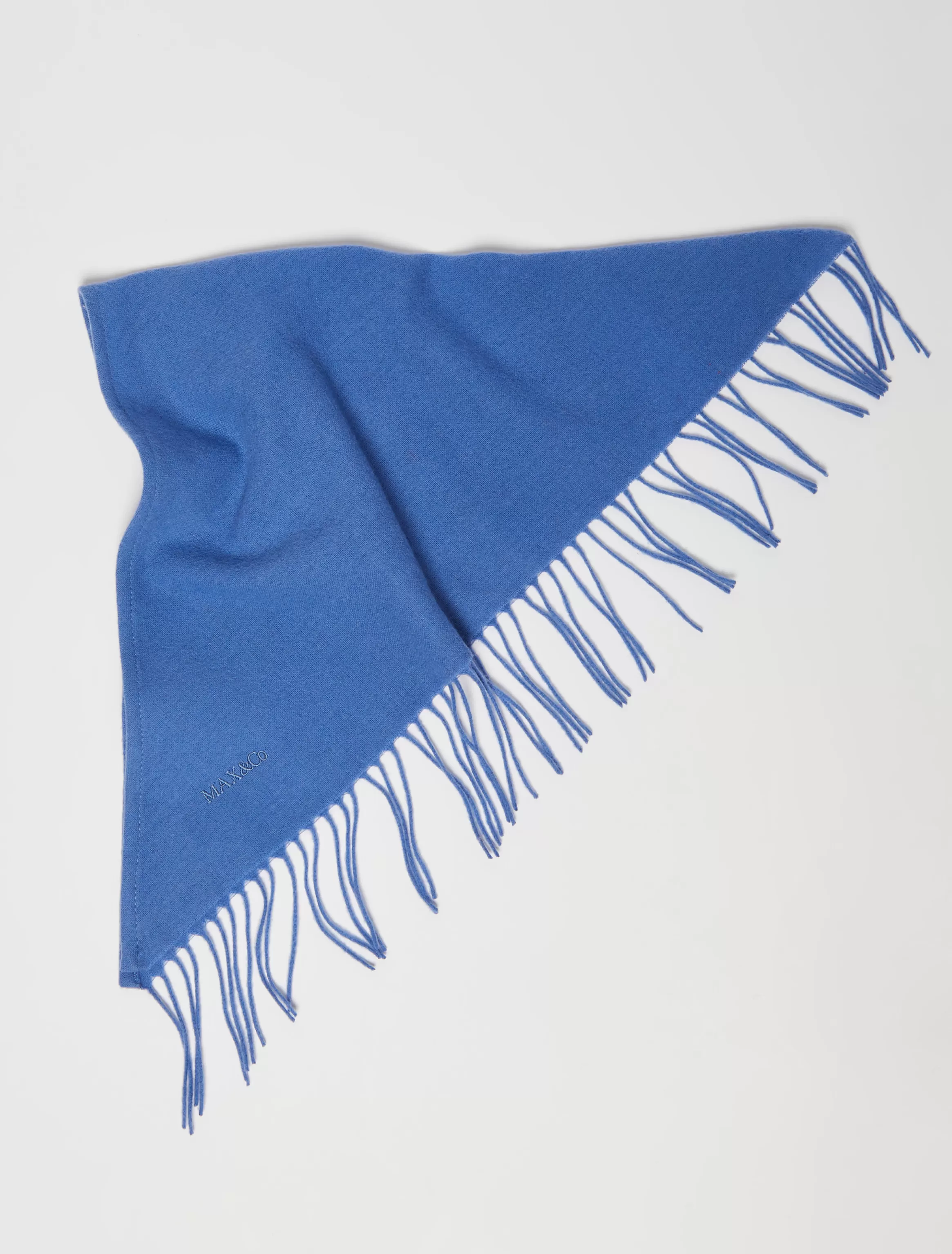 Fringed wool foulard*Max&Co Shop