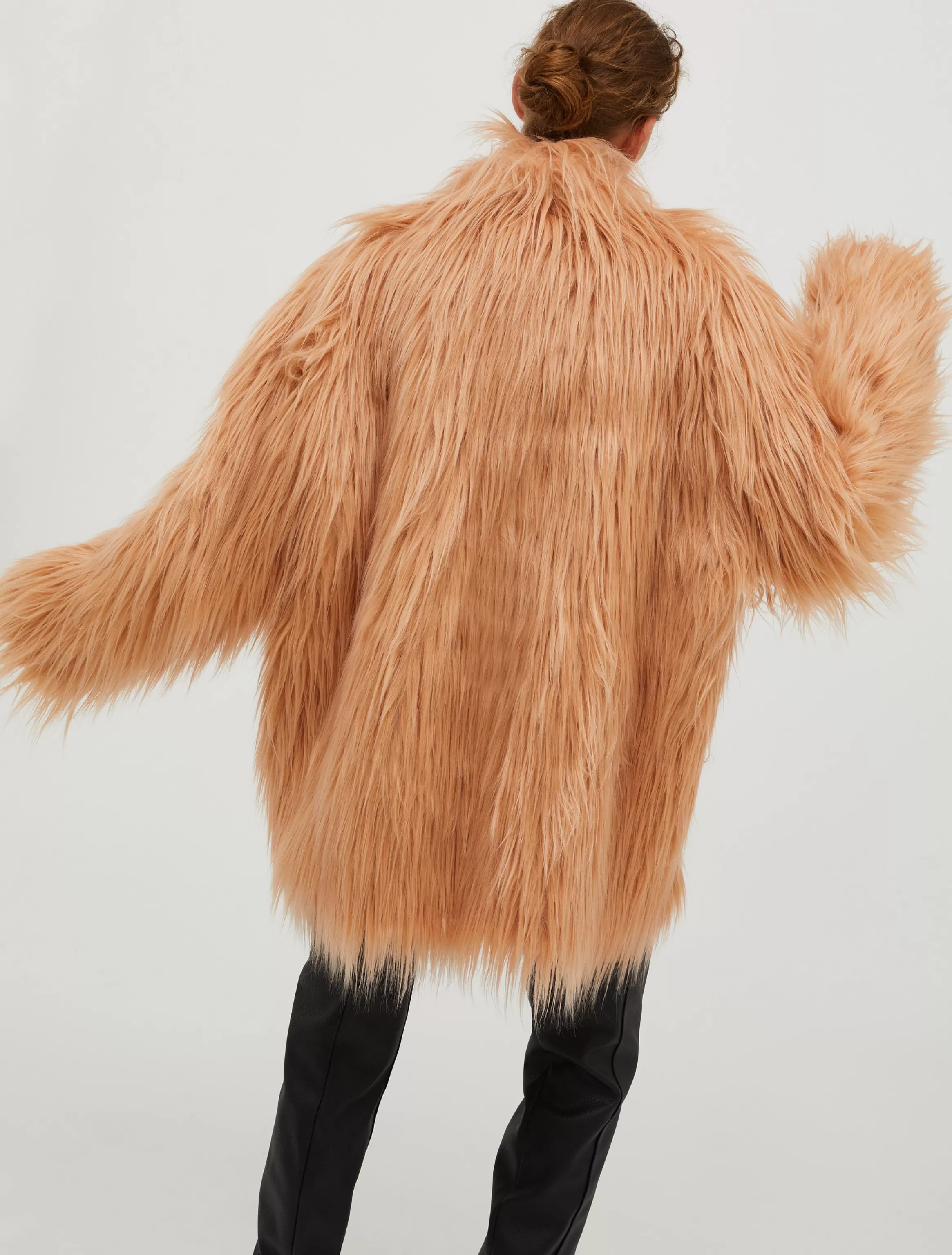 Furry plush coat*Max&Co Sale