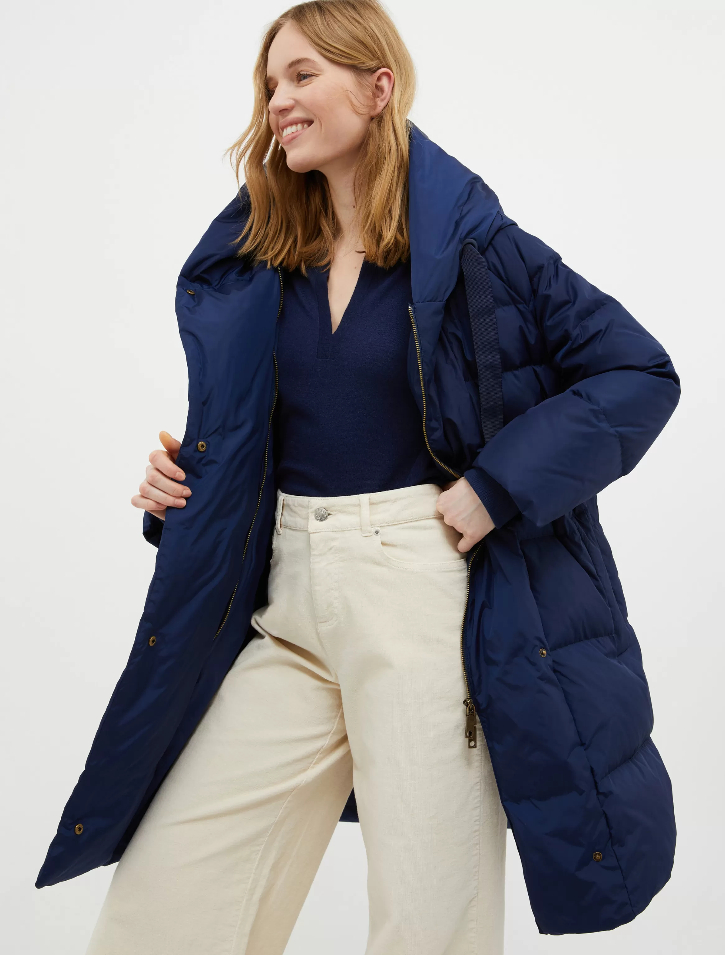 Hooded down jacket*Max&Co Cheap