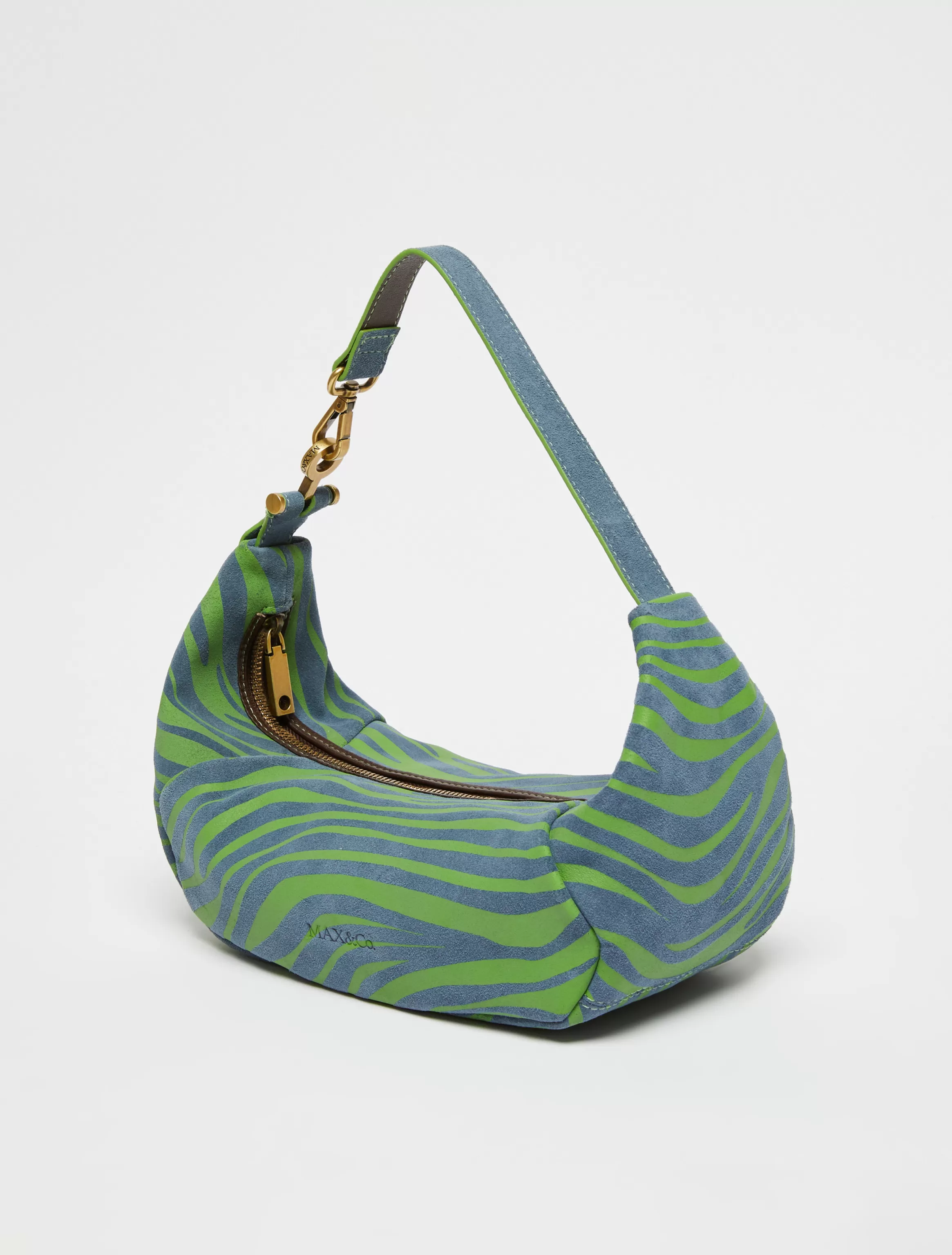 Hug animal-print hobo bag*Max&Co Flash Sale