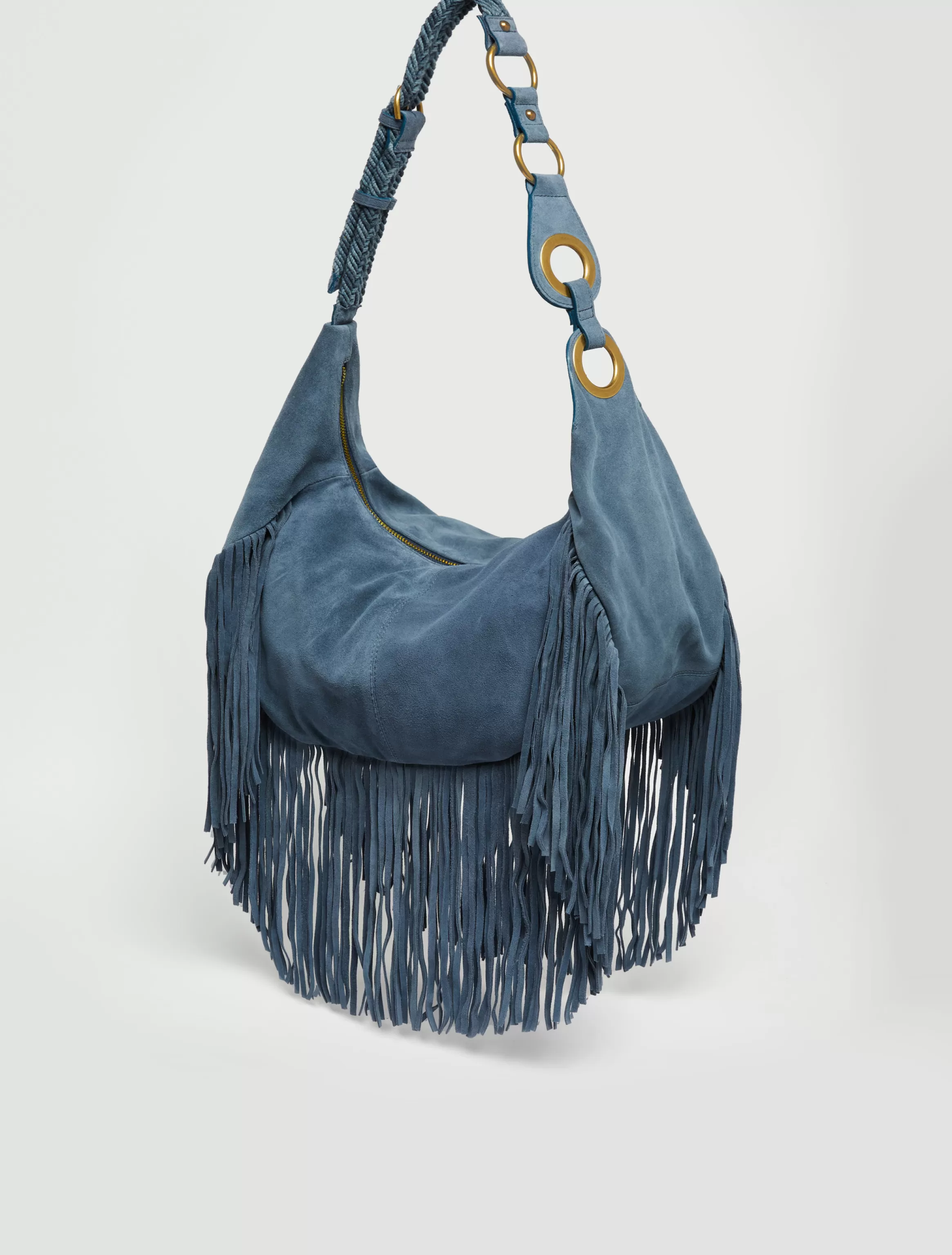 Hug fringed maxi hobo bag*Max&Co Hot