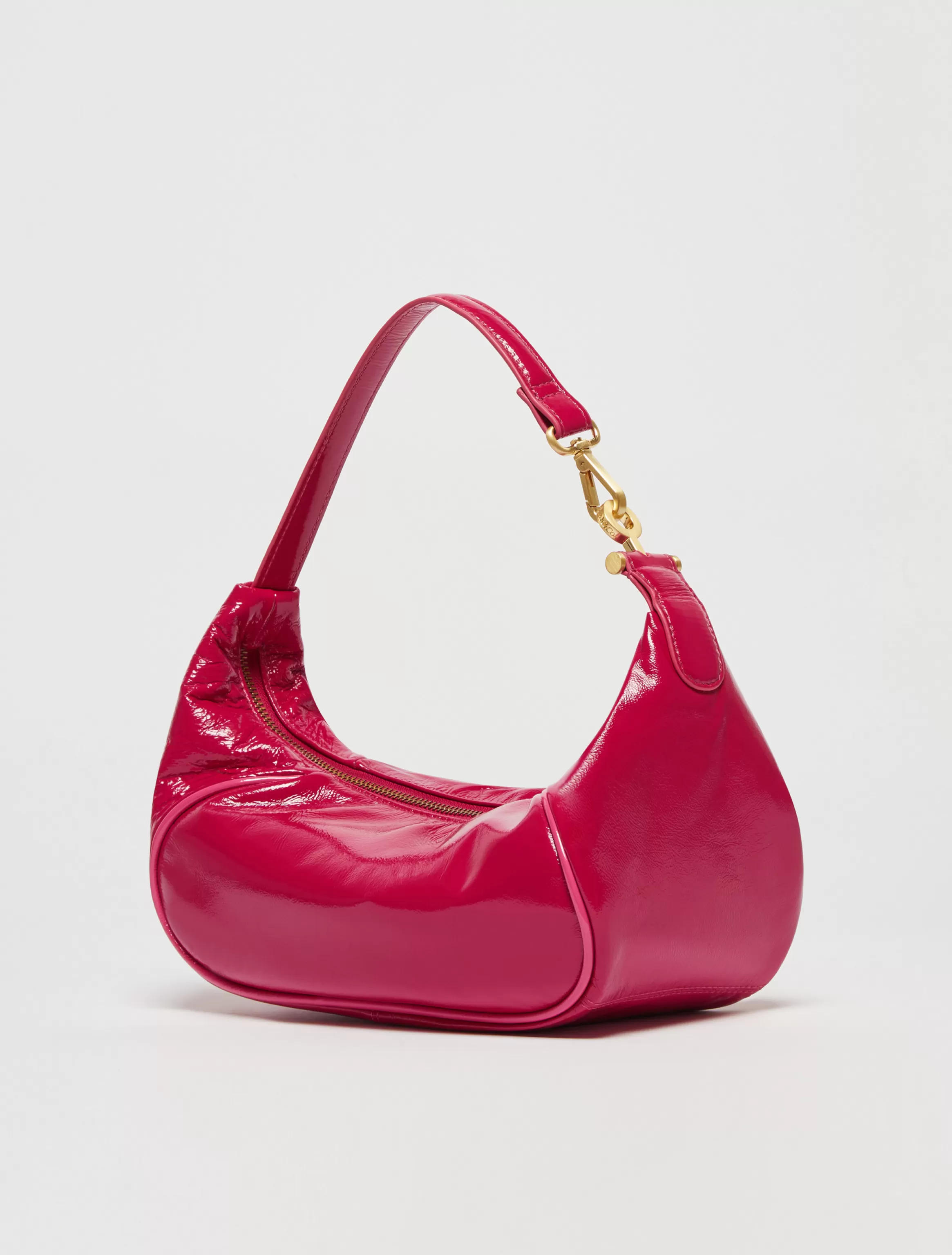 Hug patent-leather bag*Max&Co Best Sale