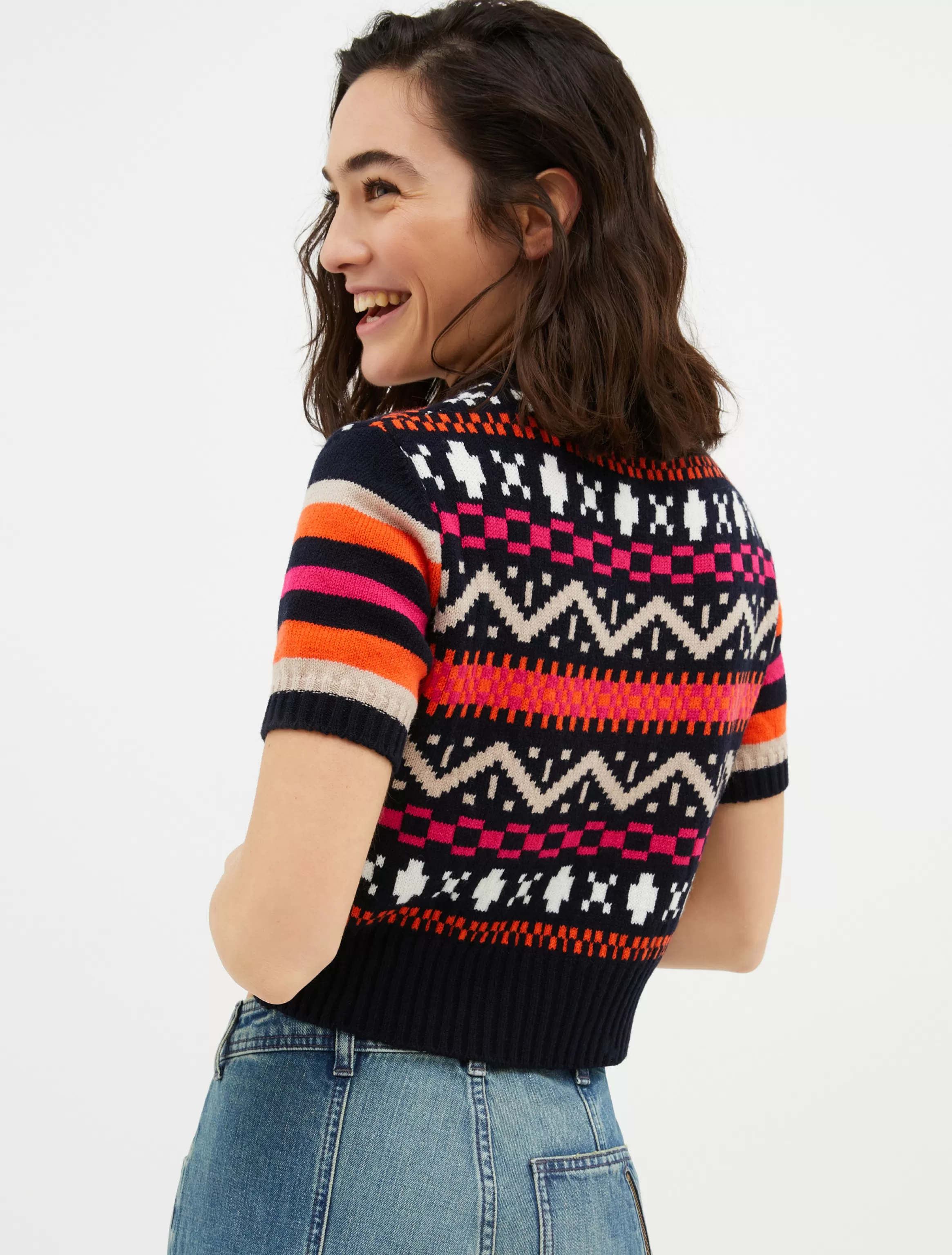 Jacquard knitted jumper*Max&Co Fashion