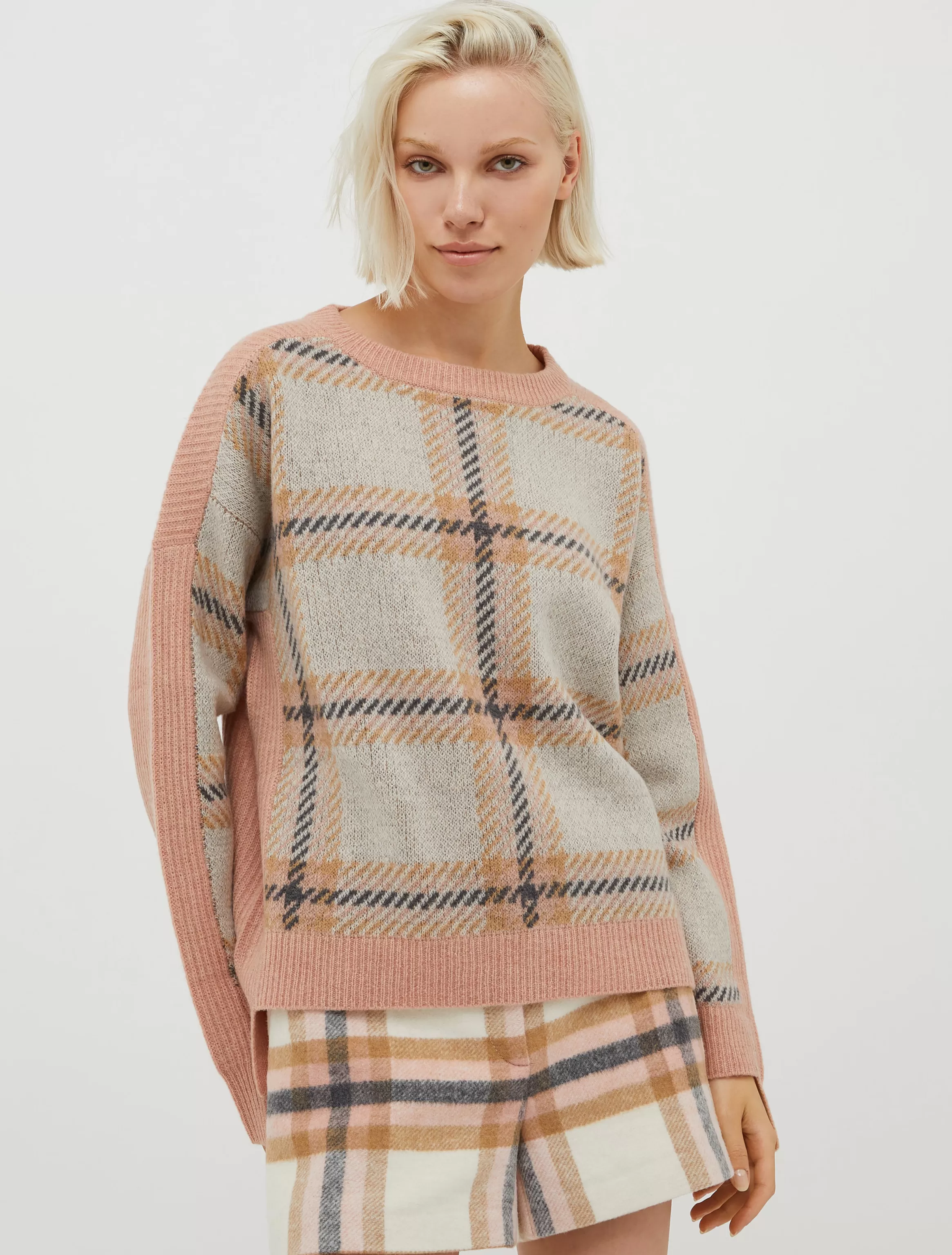 Jacquard pure wool jumper*Max&Co Cheap