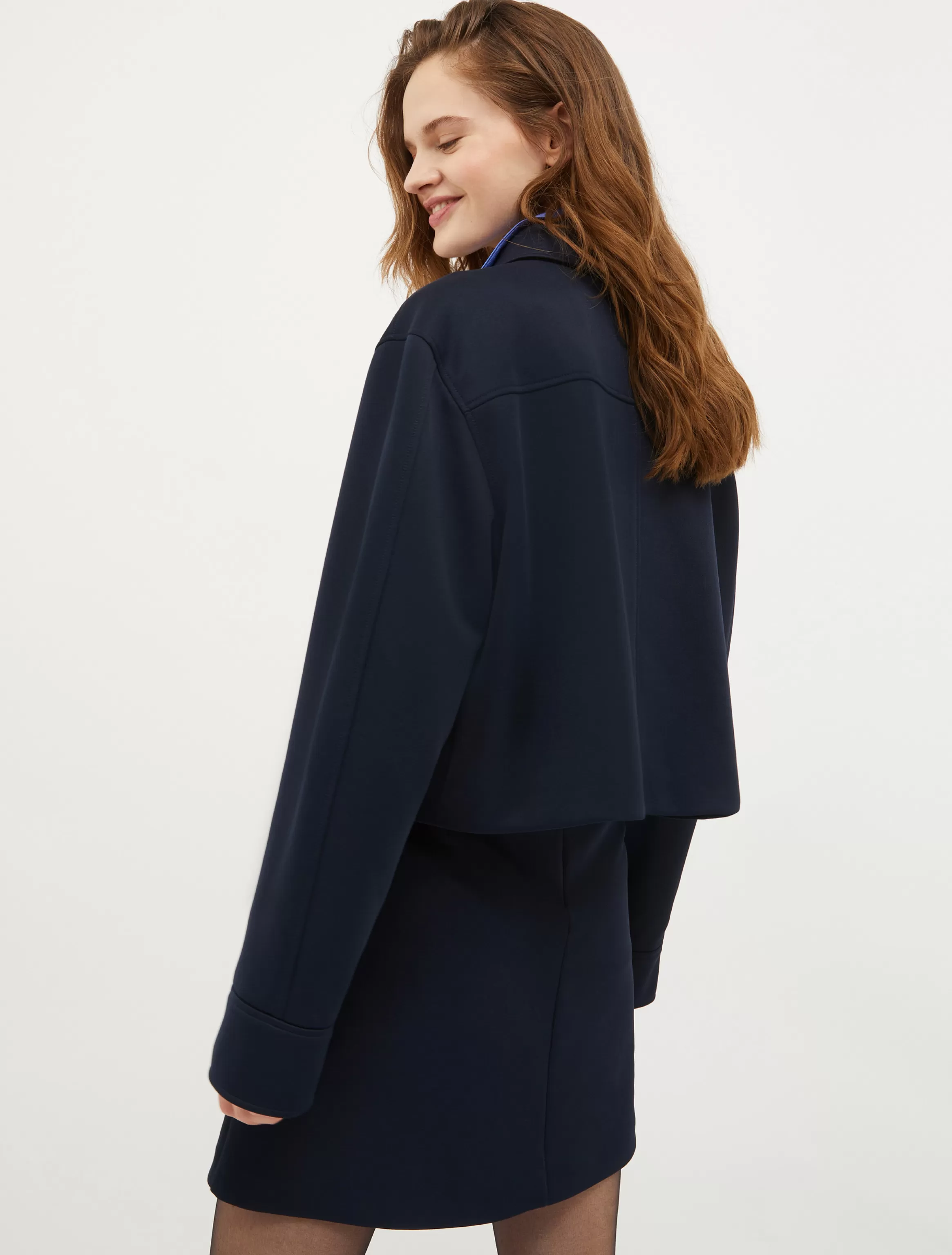 Jersey and satin jacket*Max&Co Cheap