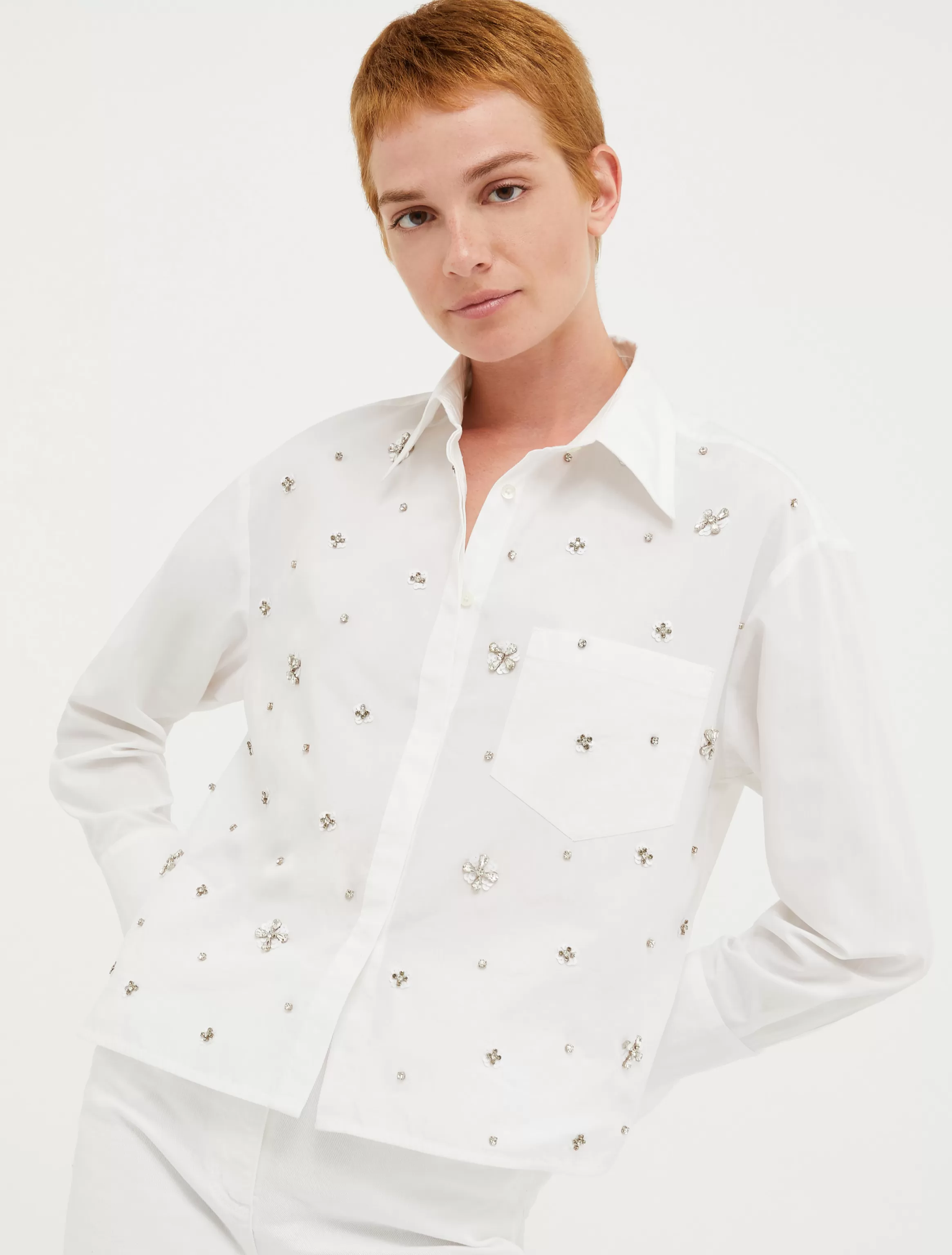 Jewelled shirt*Max&Co Cheap