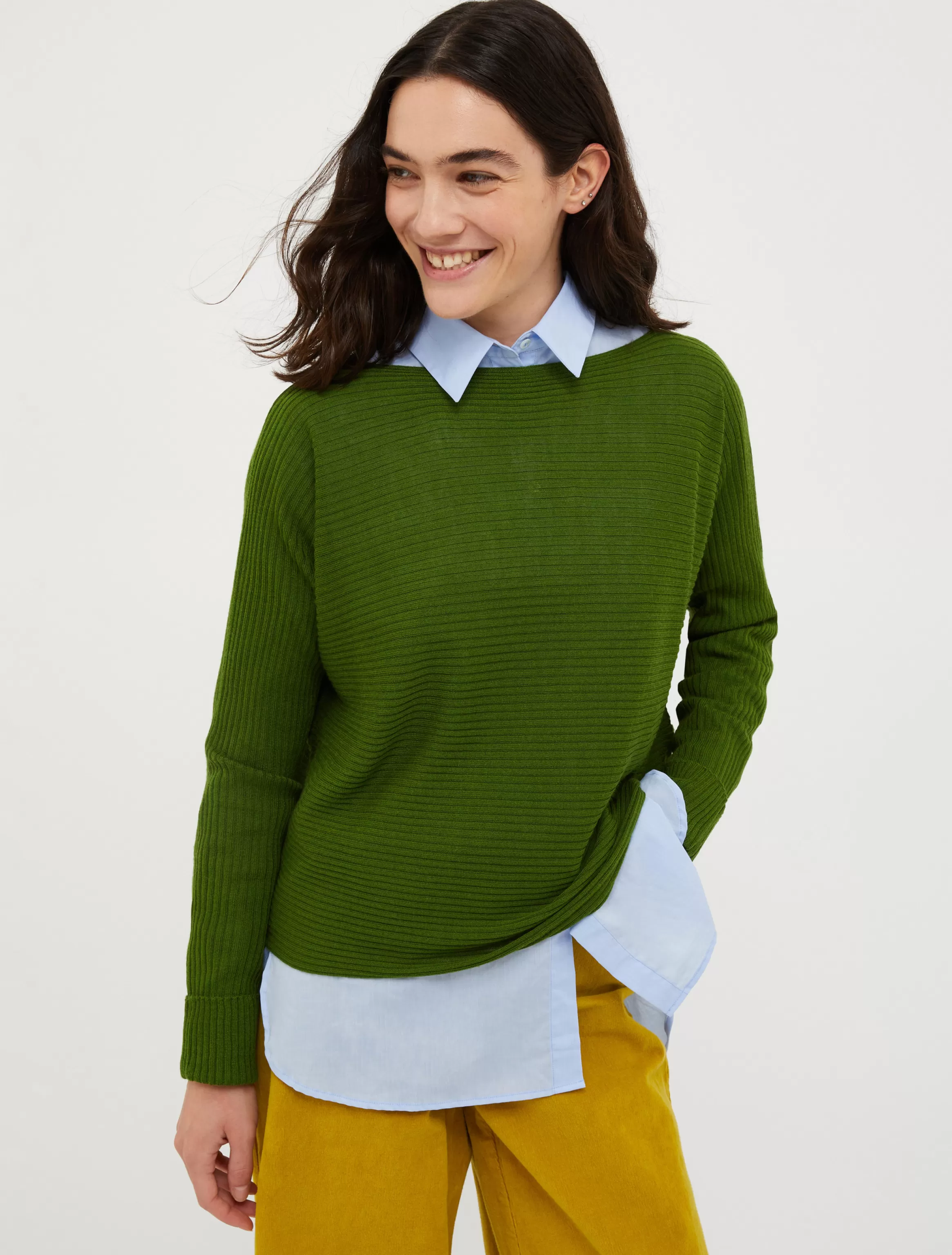 Jumper with horizontal ribbing*Max&Co Store