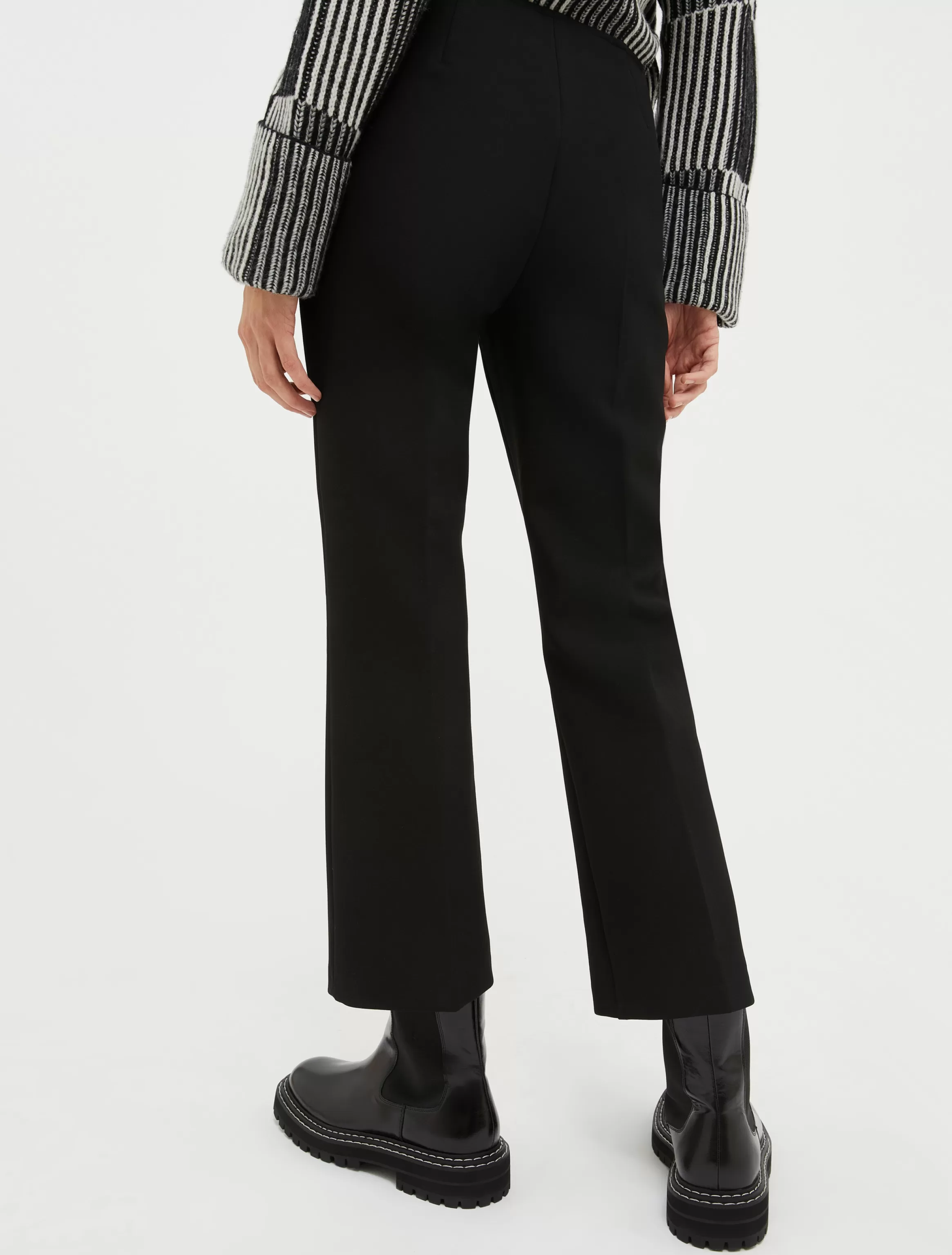 Kick-flare stretch trousers*Max&Co Sale