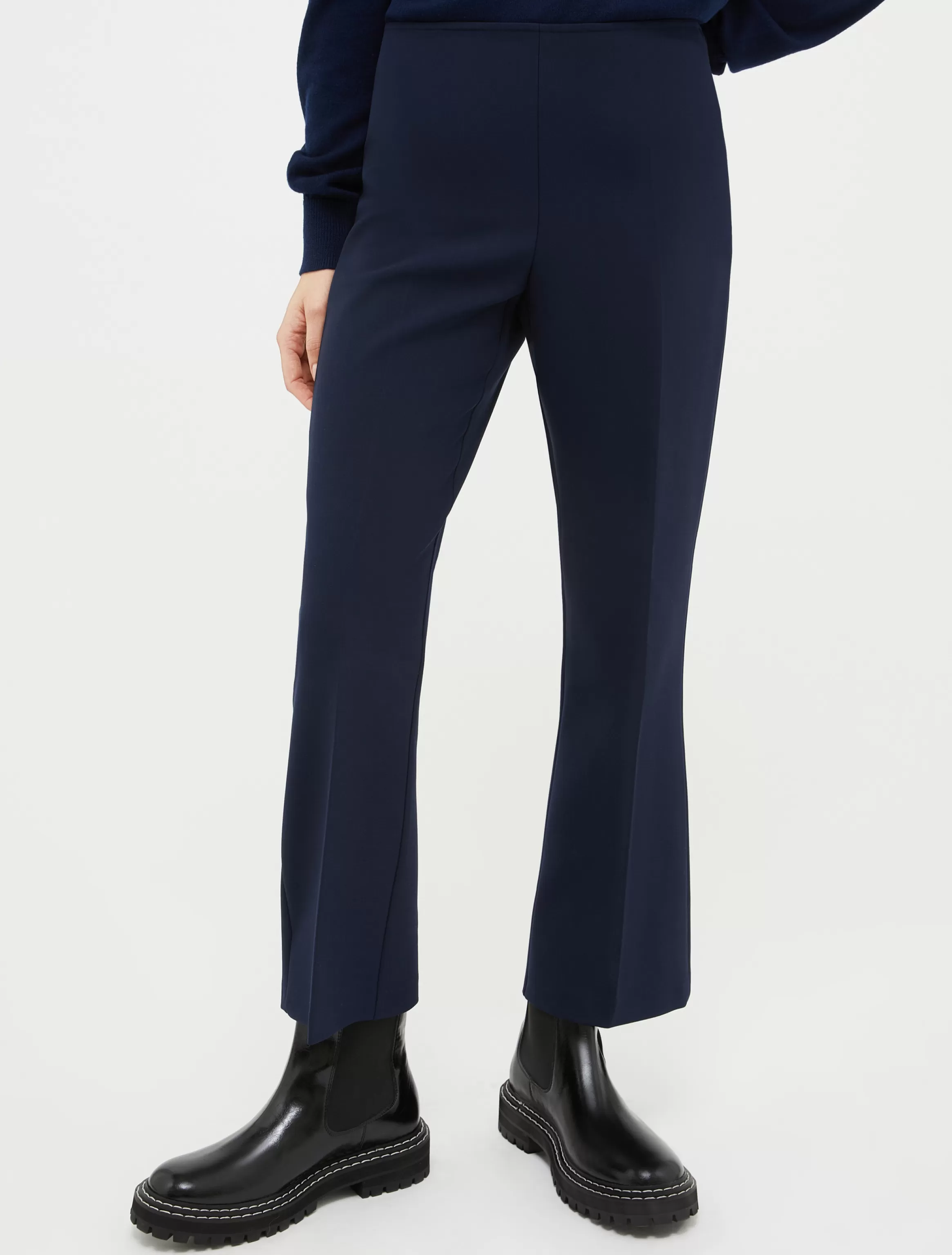 Kick-flare stretch trousers*Max&Co Clearance