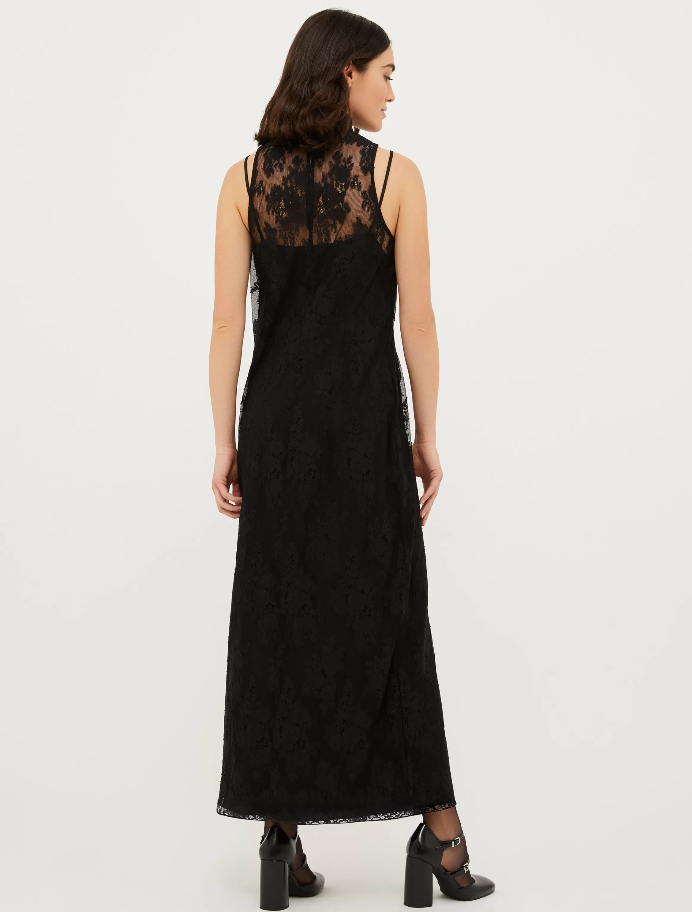 Lace jersey long dress*Max&Co Shop