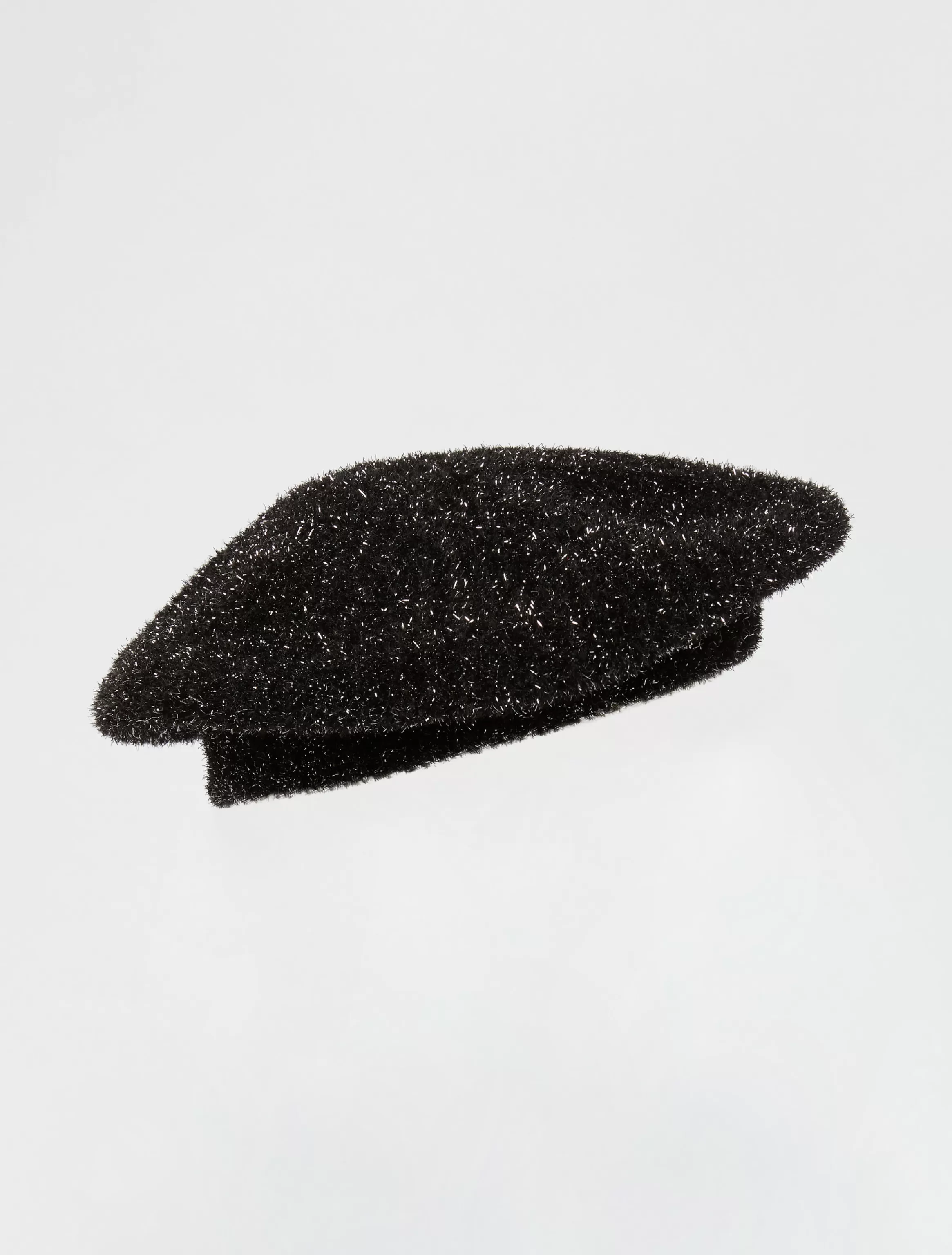 Lamé knitted beret*Max&Co Clearance