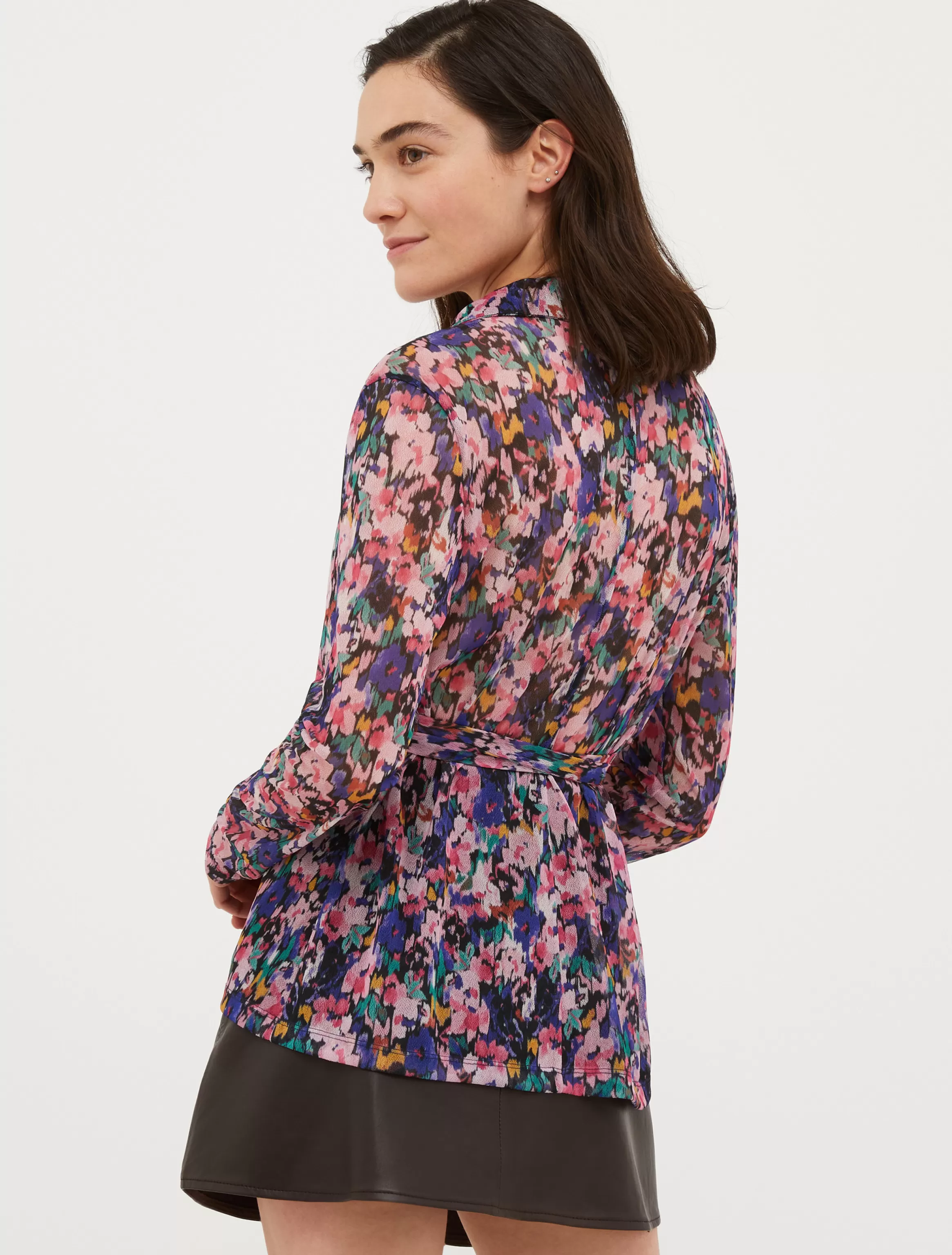 Lightweight crêpe-jersey shirt*Max&Co Cheap