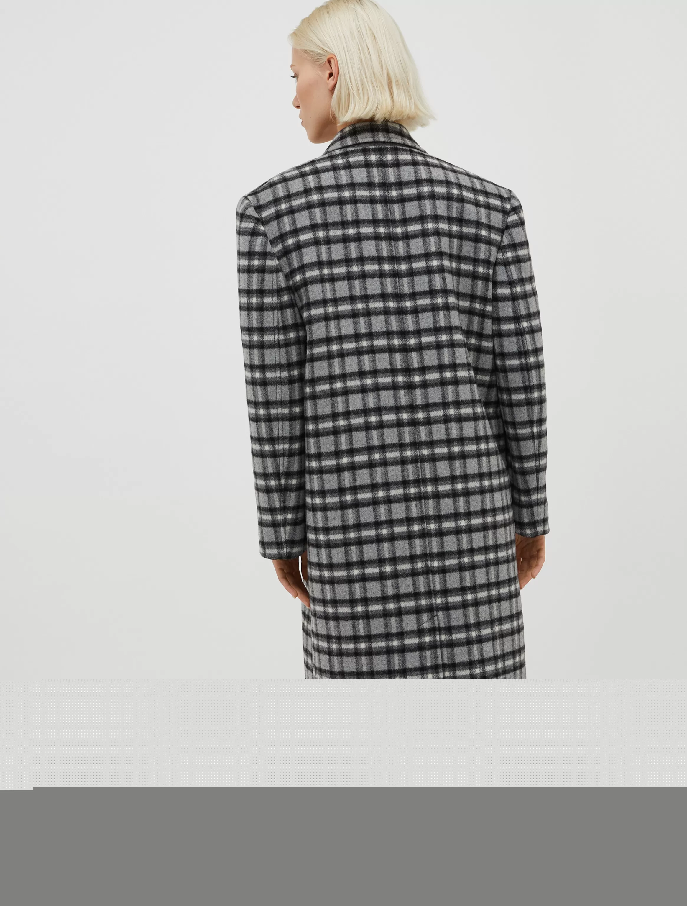 Long checked coat*Max&Co Online