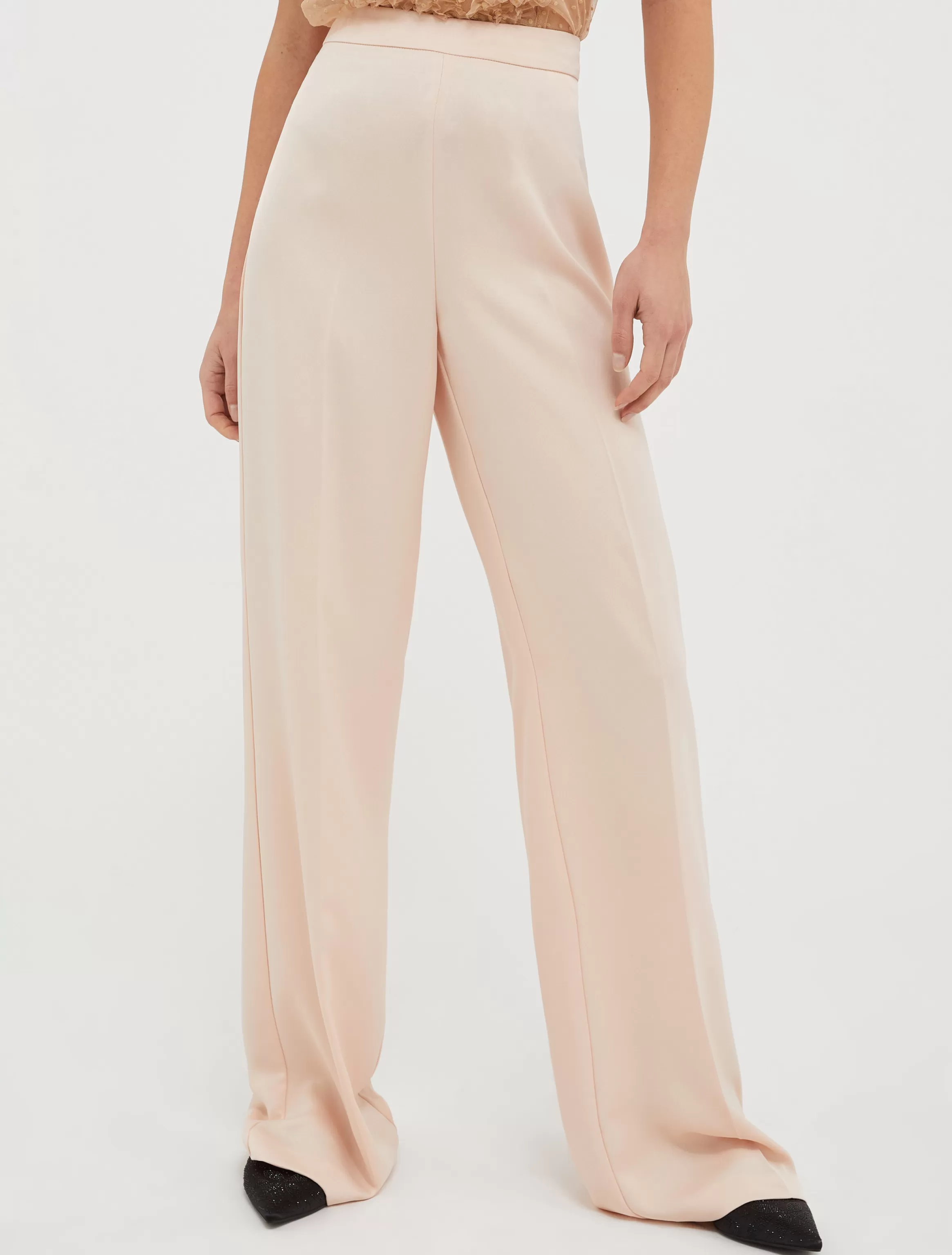 Loose-fit satin trousers*Max&Co Cheap