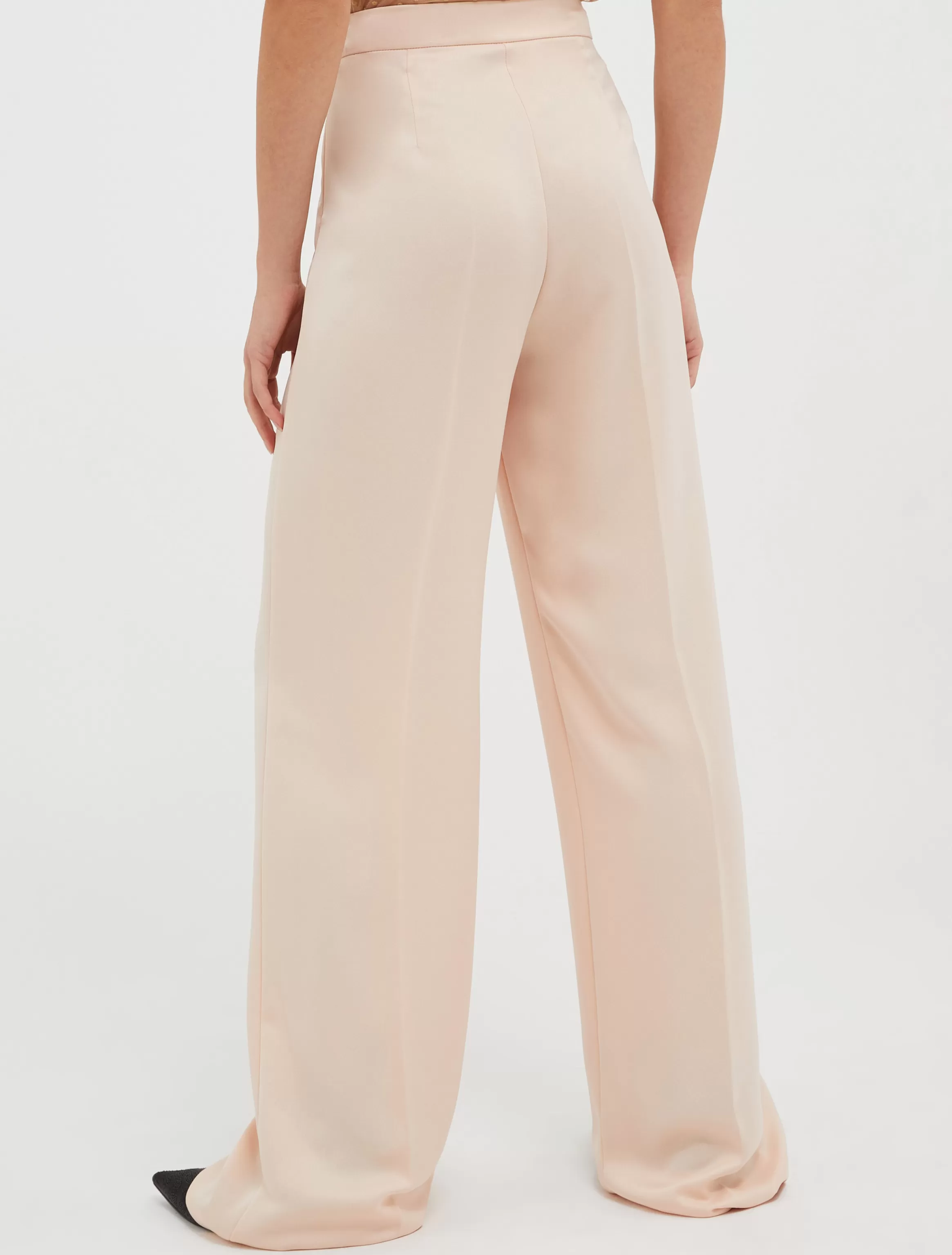 Loose-fit satin trousers*Max&Co Cheap