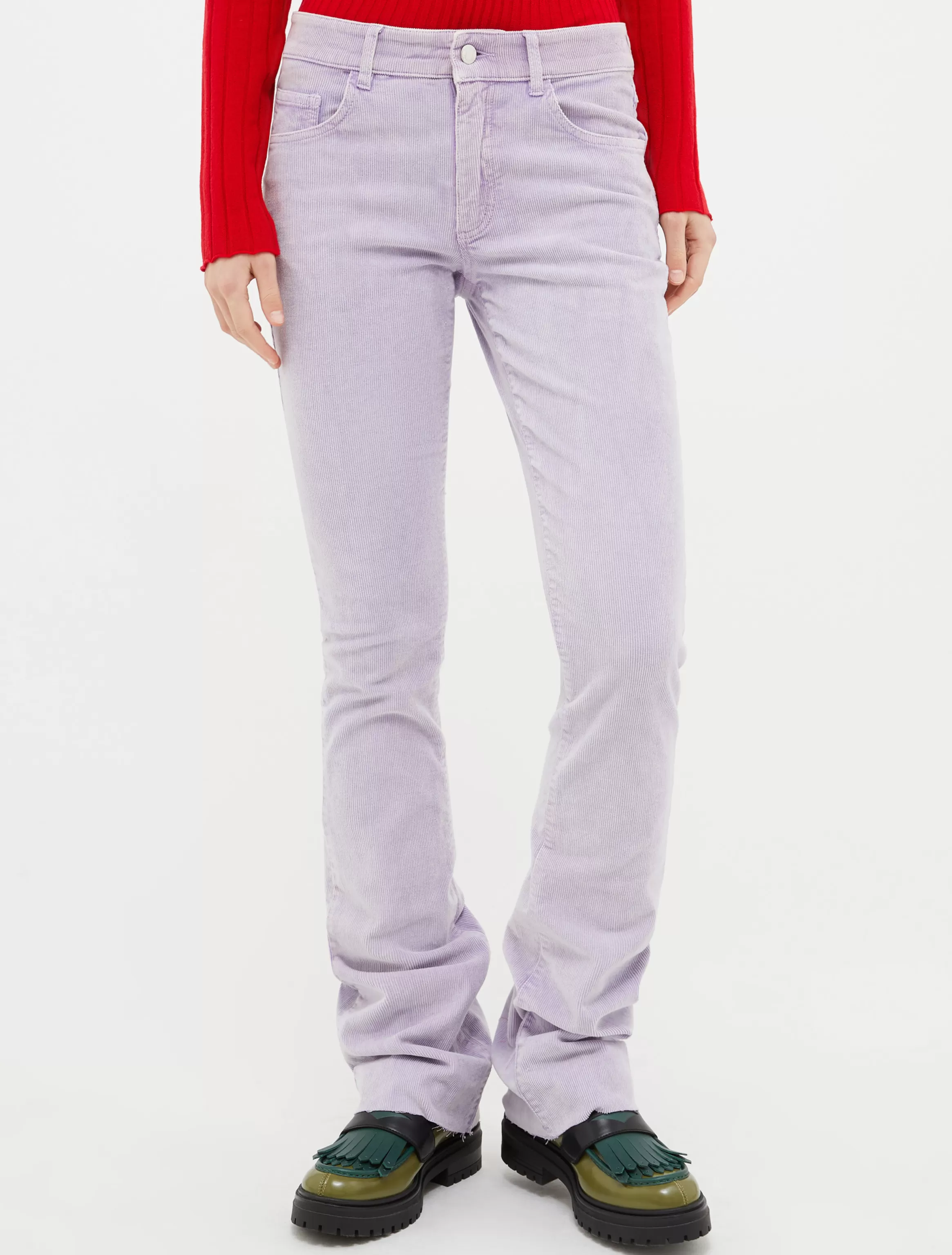 Low-rise bootcut trousers*Max&Co Best Sale