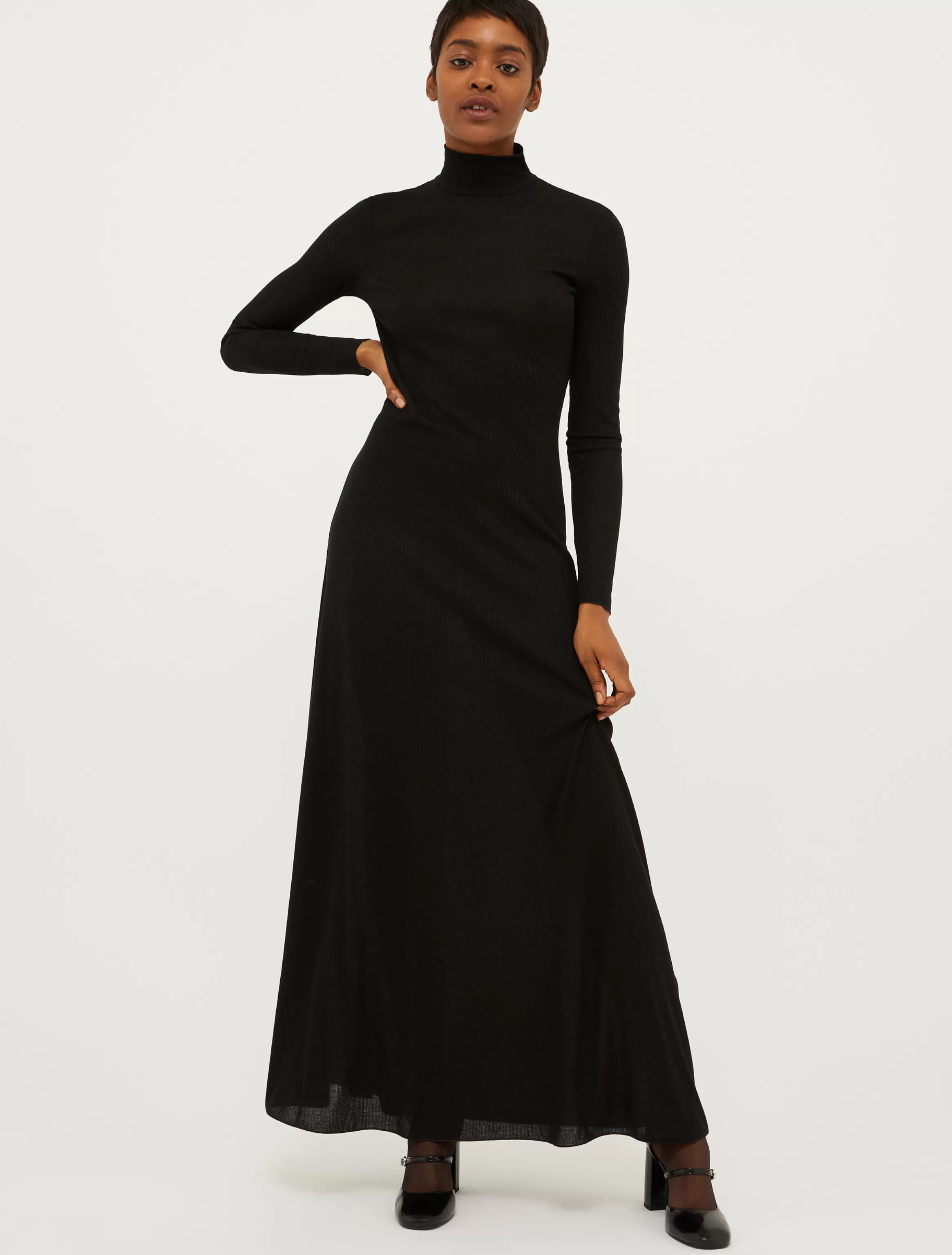 Lurex long-sleeved maxi dress*Max&Co Flash Sale