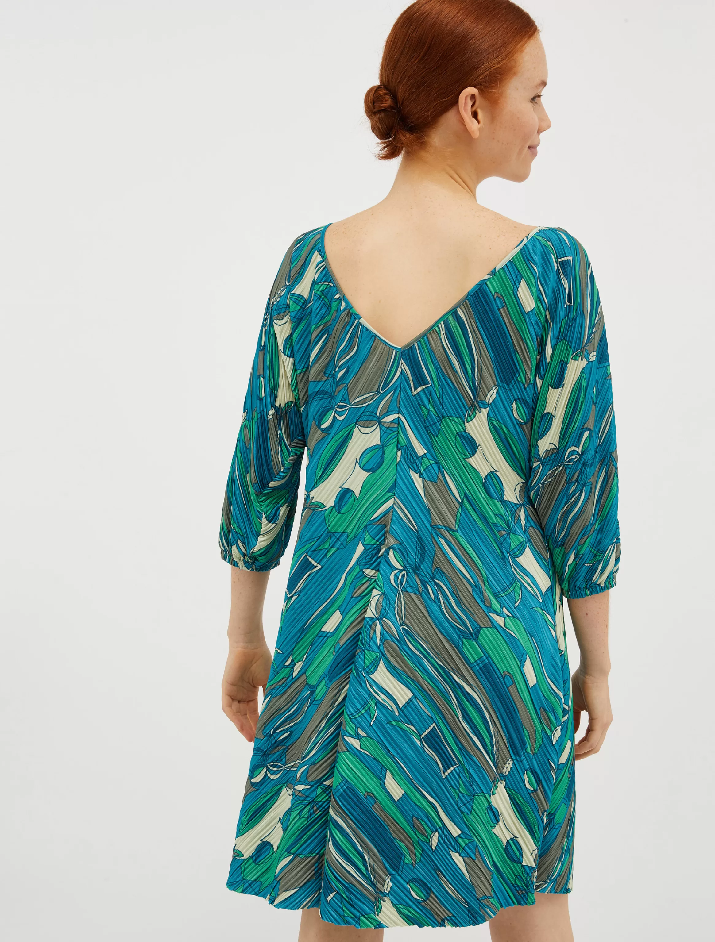 Micro-pleated jersey dress*Max&Co Flash Sale