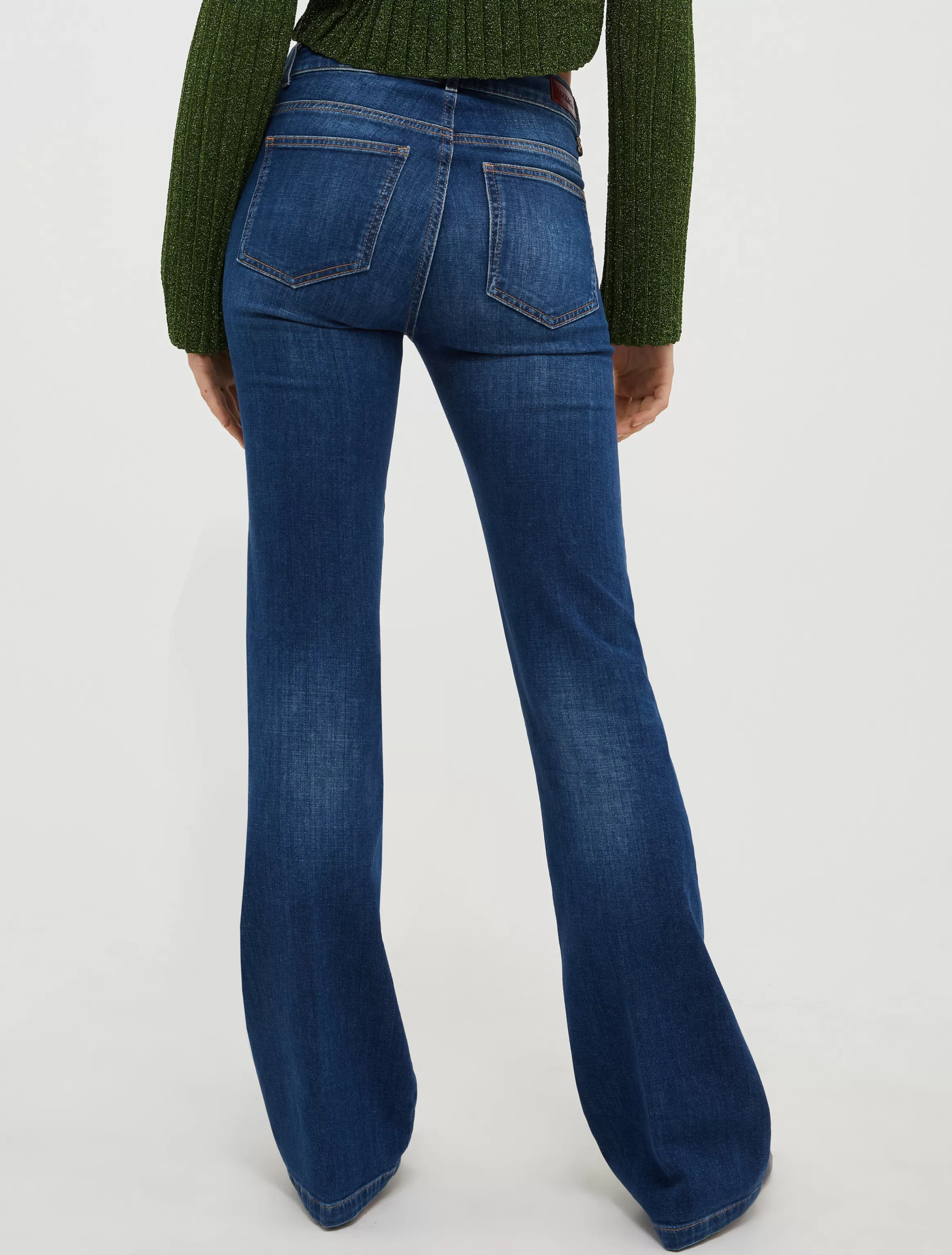 Mid-rise bootcut jeans*Max&Co Best Sale