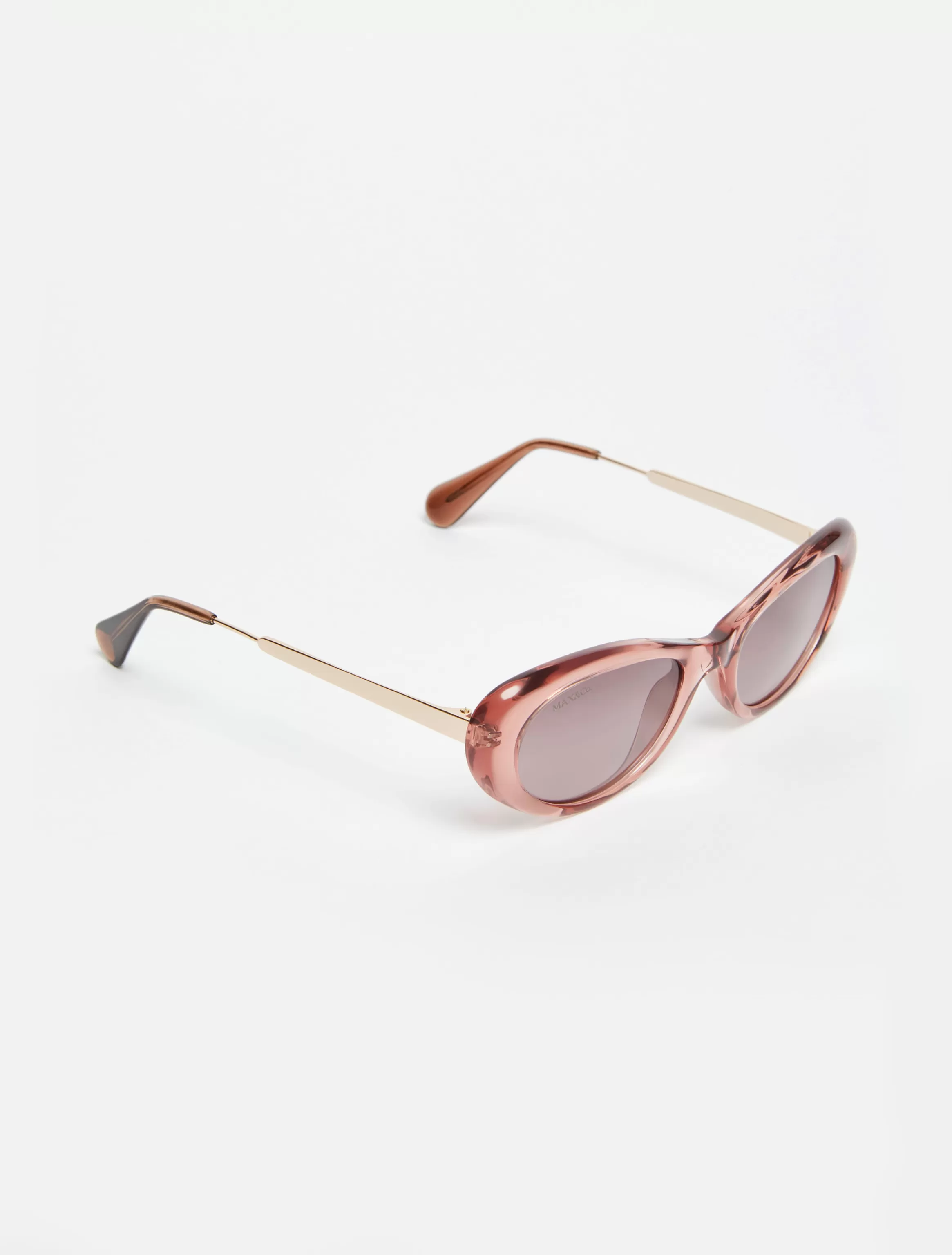 Oval cat-eye glasses*Max&Co Sale