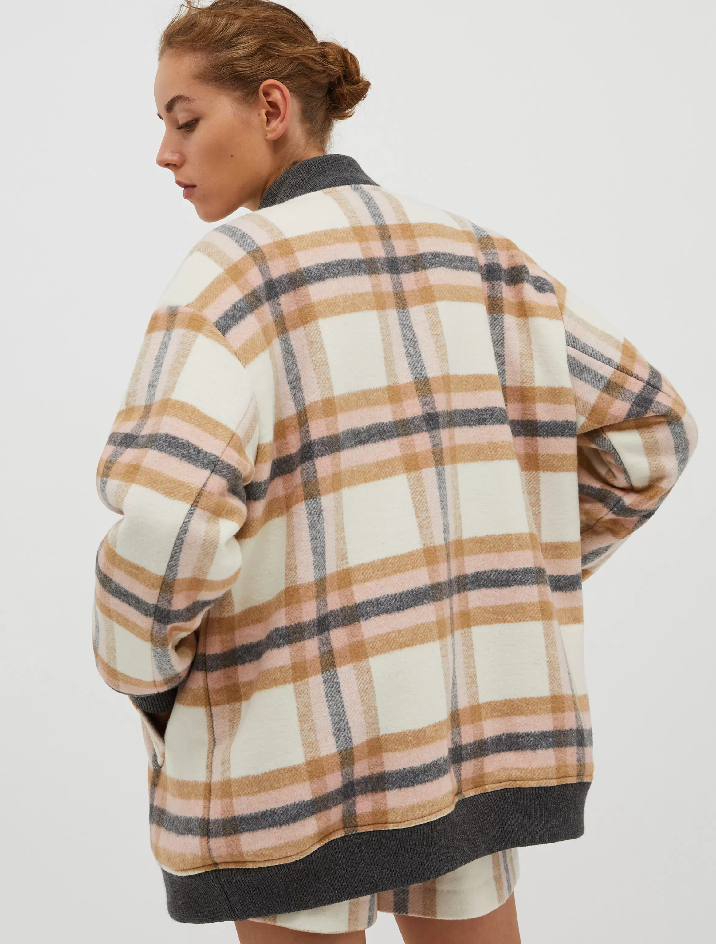 Oversized bomber jacket in a wool blend*Max&Co New