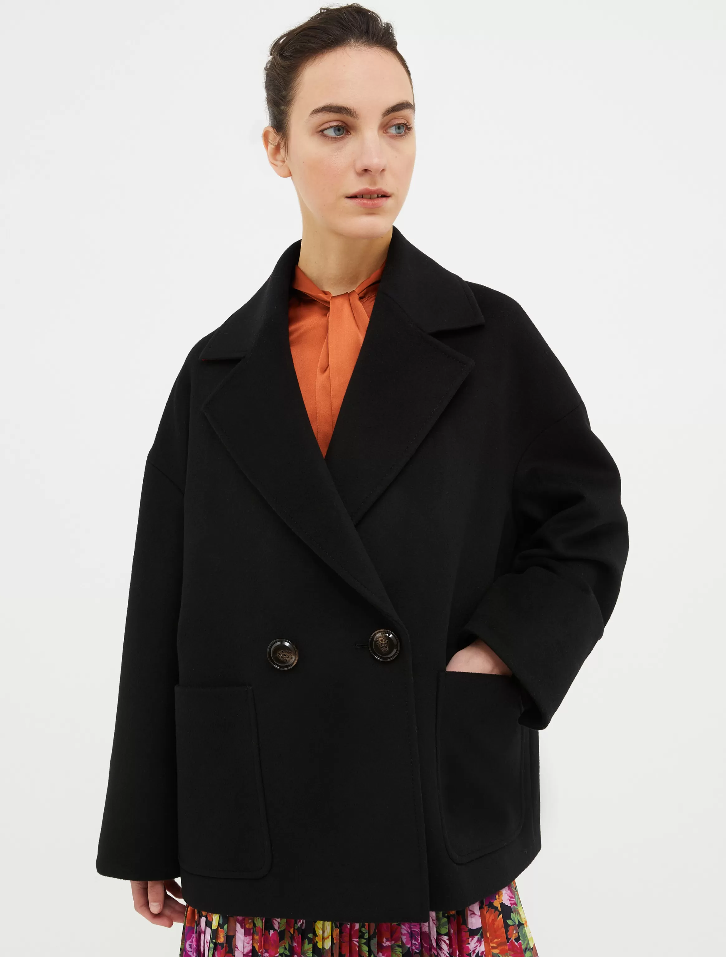 Oversized wool pea coat*Max&Co Discount